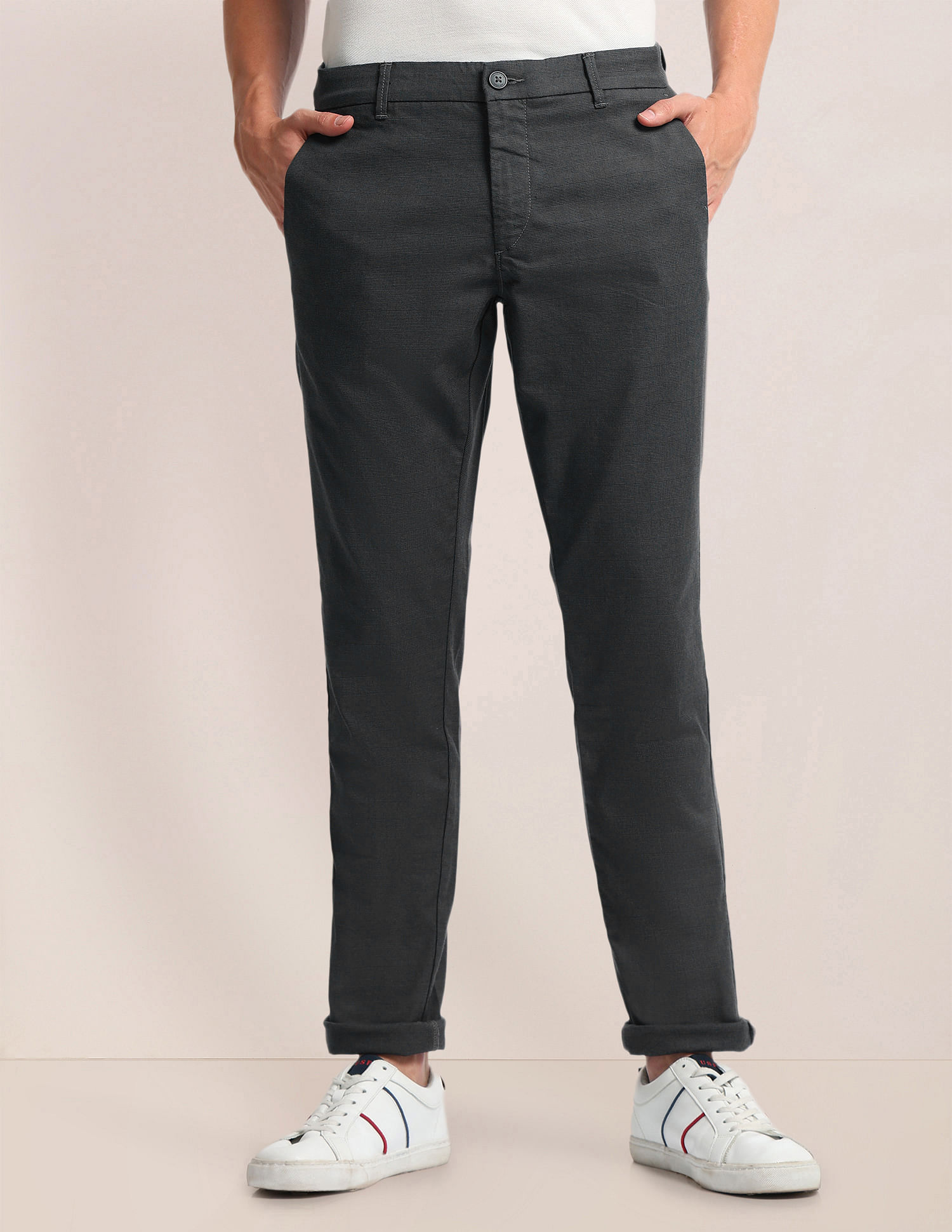 U.S. Polo Assn. Yarn Dyed Check Trousers