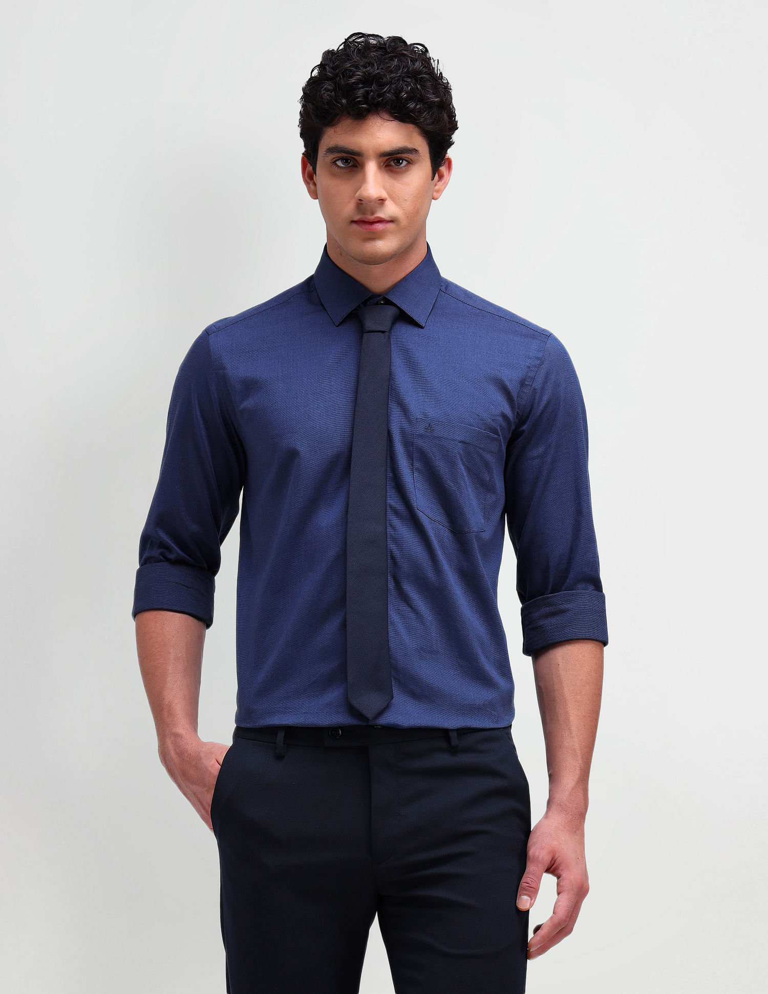 Arrow Manhattan Slim Dobby Shirt