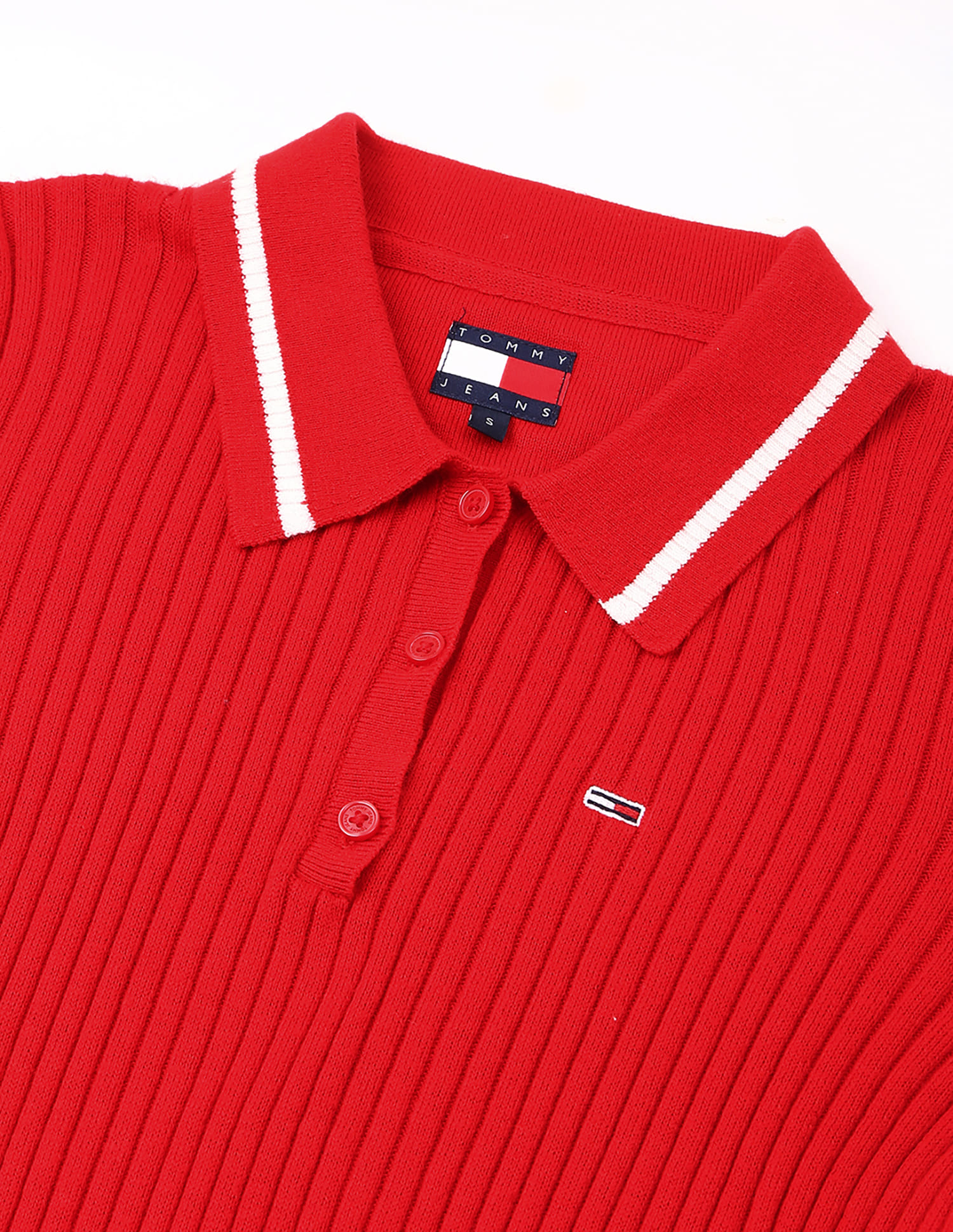 Buy Tommy Hilfiger Cotton Polo Collar Bodycon Dress - NNNOW.com