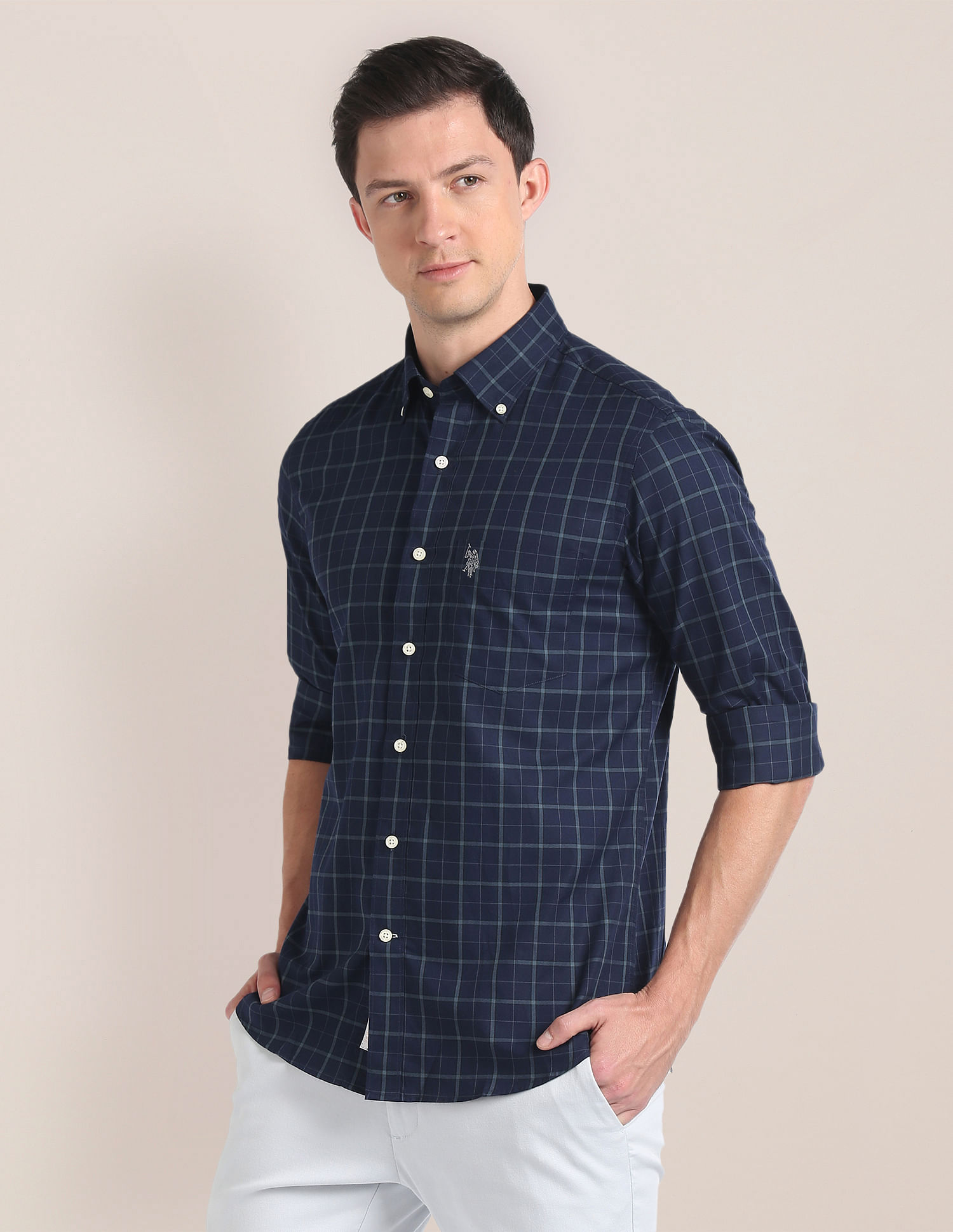 U.S. Polo Assn. Supima Cotton Tartan Shirt