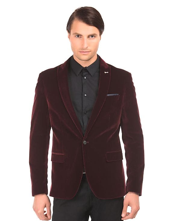 arrow maroon blazer