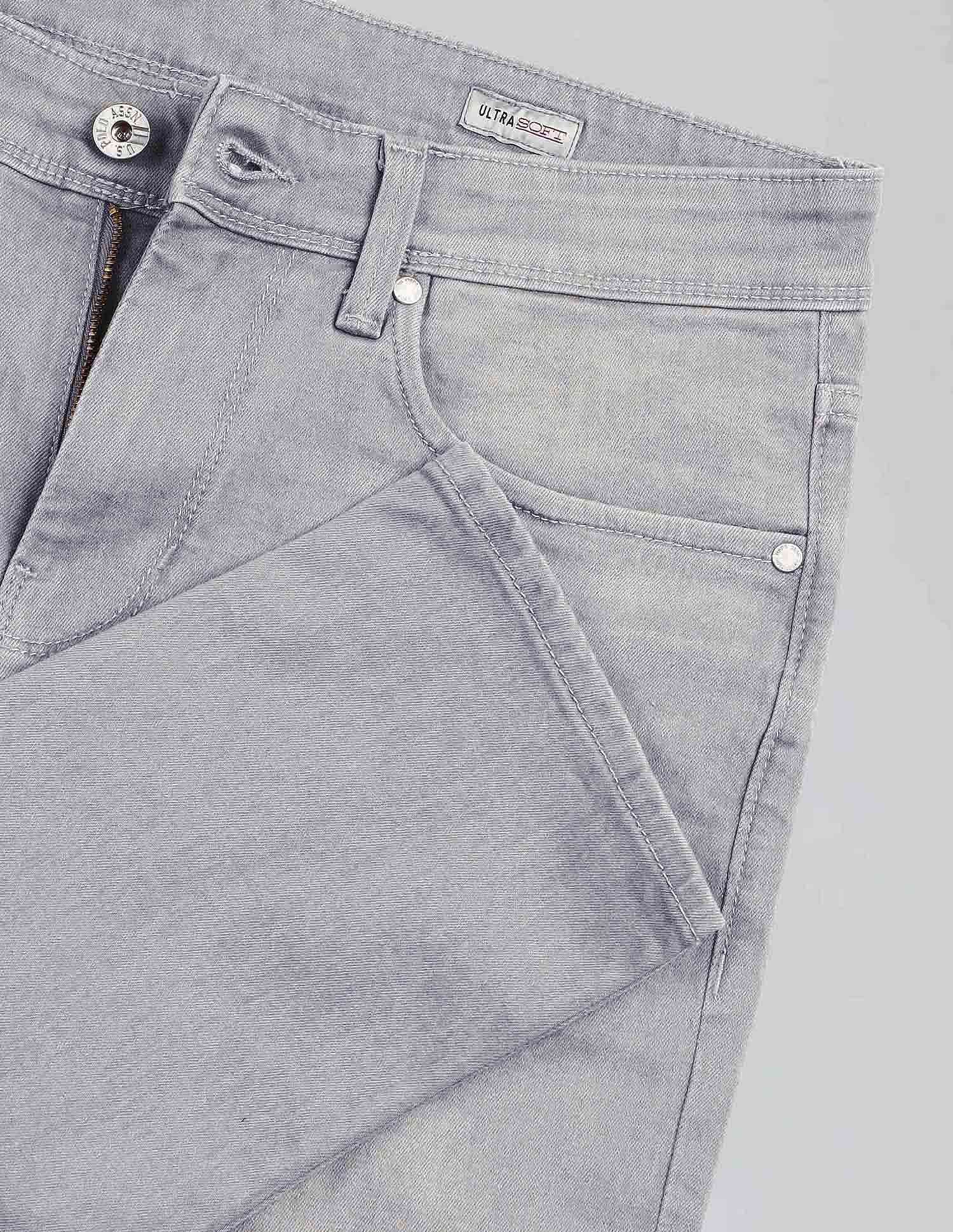 U.S. Polo Assn. Denim Co. Brandon Slim Tapered Fit Grey Ultra Soft Jeans