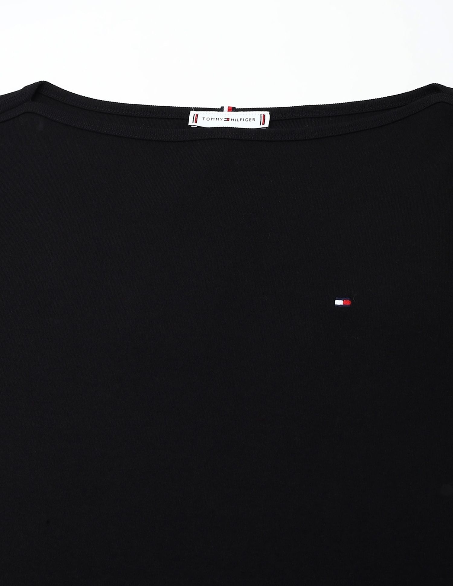 Tommy Hilfiger Solid Slim-Fit Cotton T-Shirt