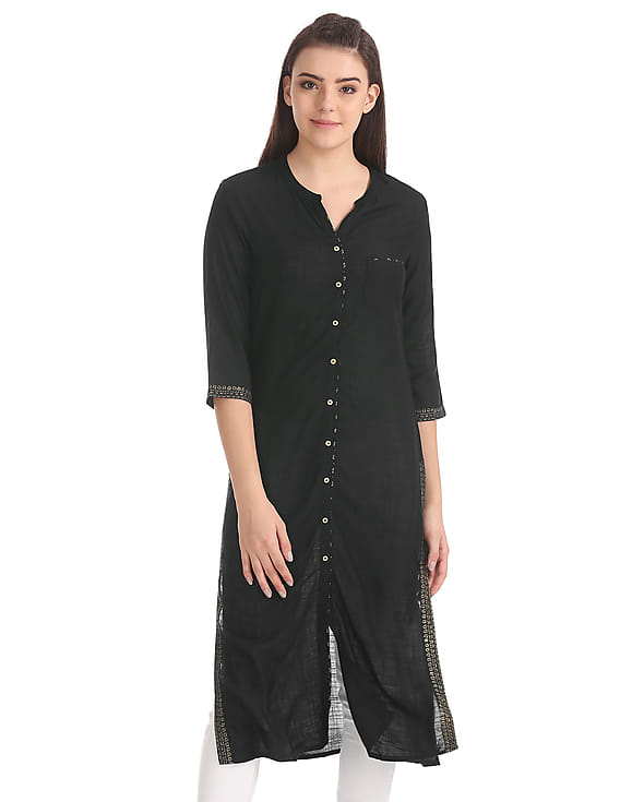ladies kurta with collar