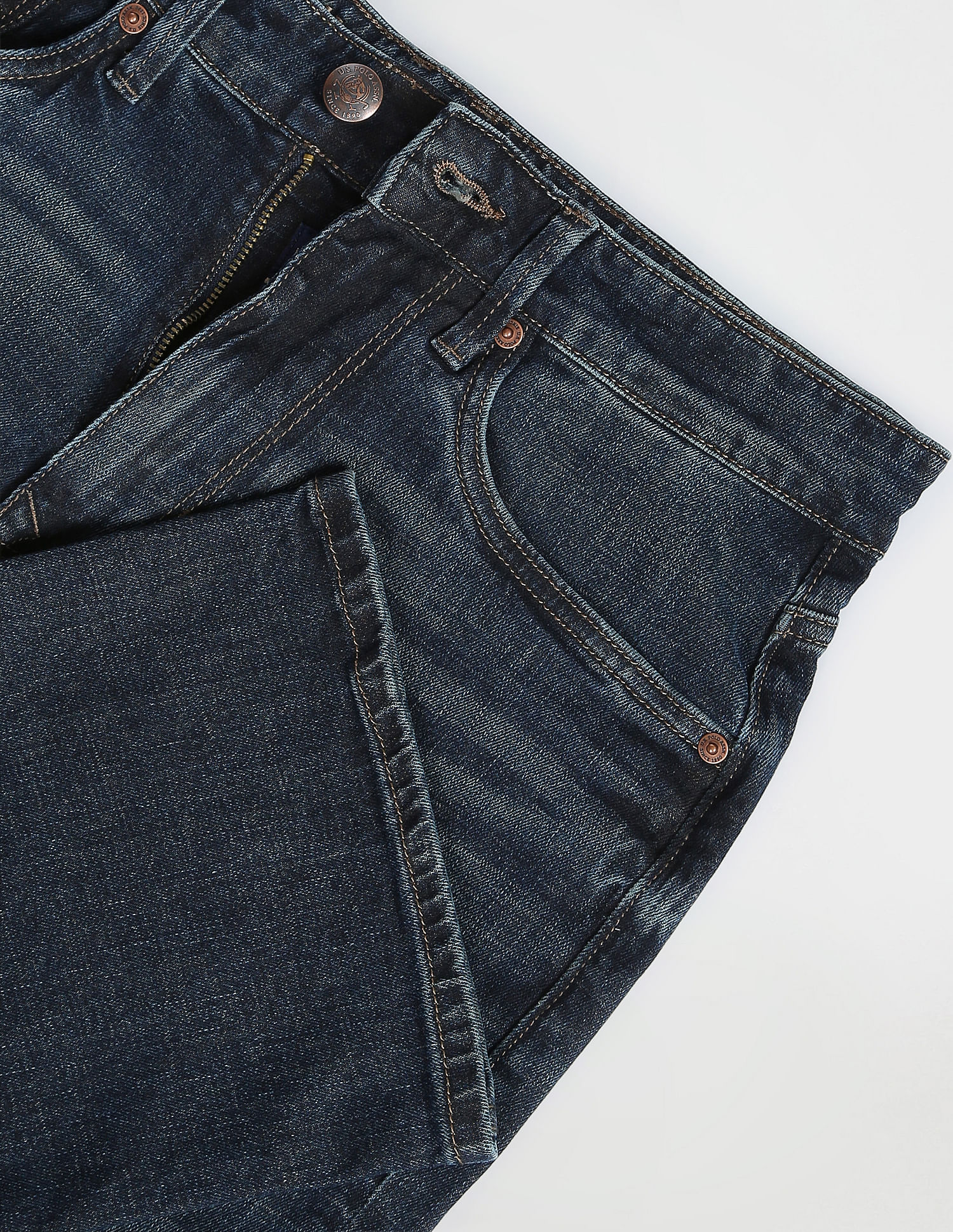 U.S. Polo Assn. Denim Co. Connor Bootcut Fit Blue Jeans