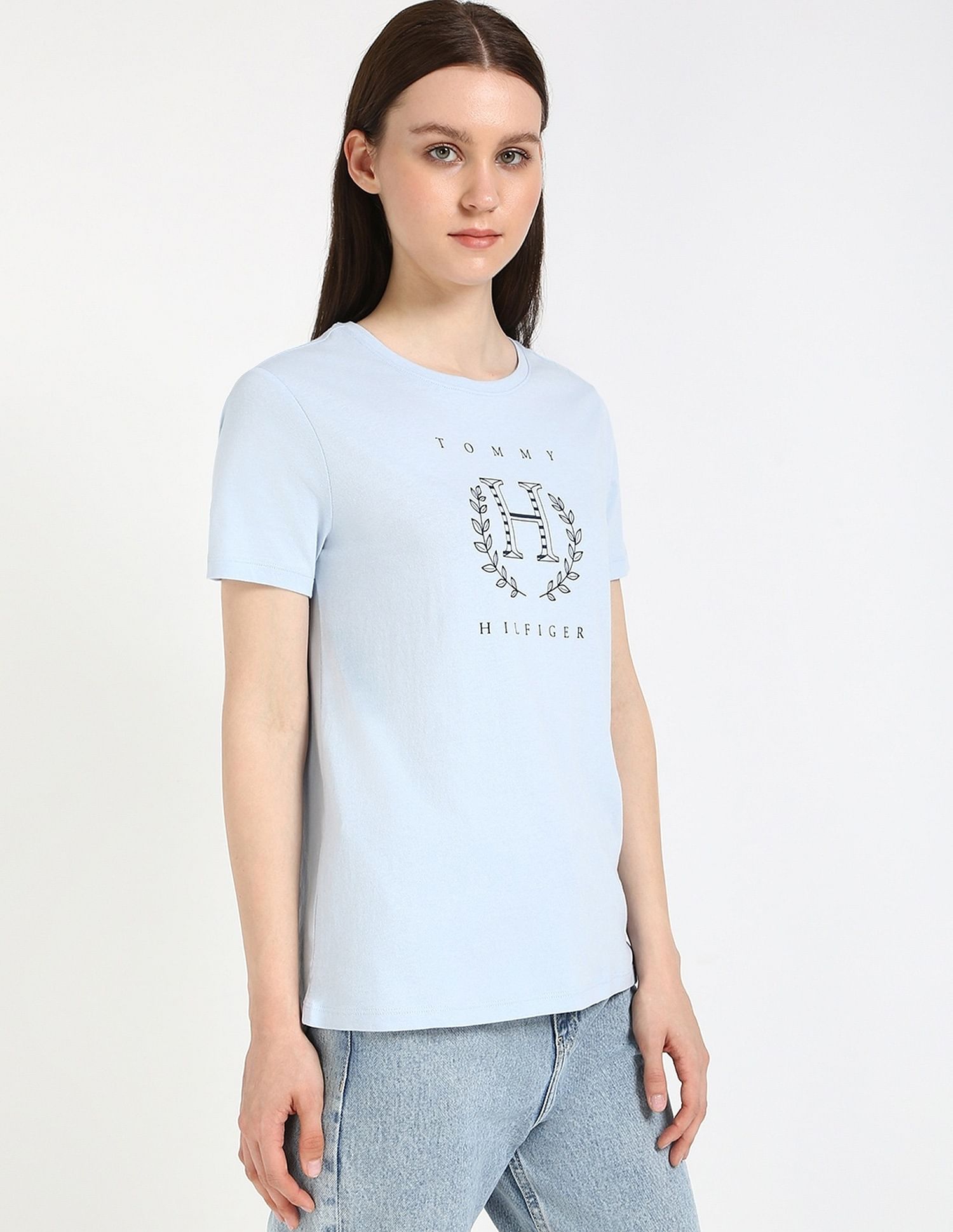 Tommy Hilfiger Logo Regular-Fit Cotton T-Shirt