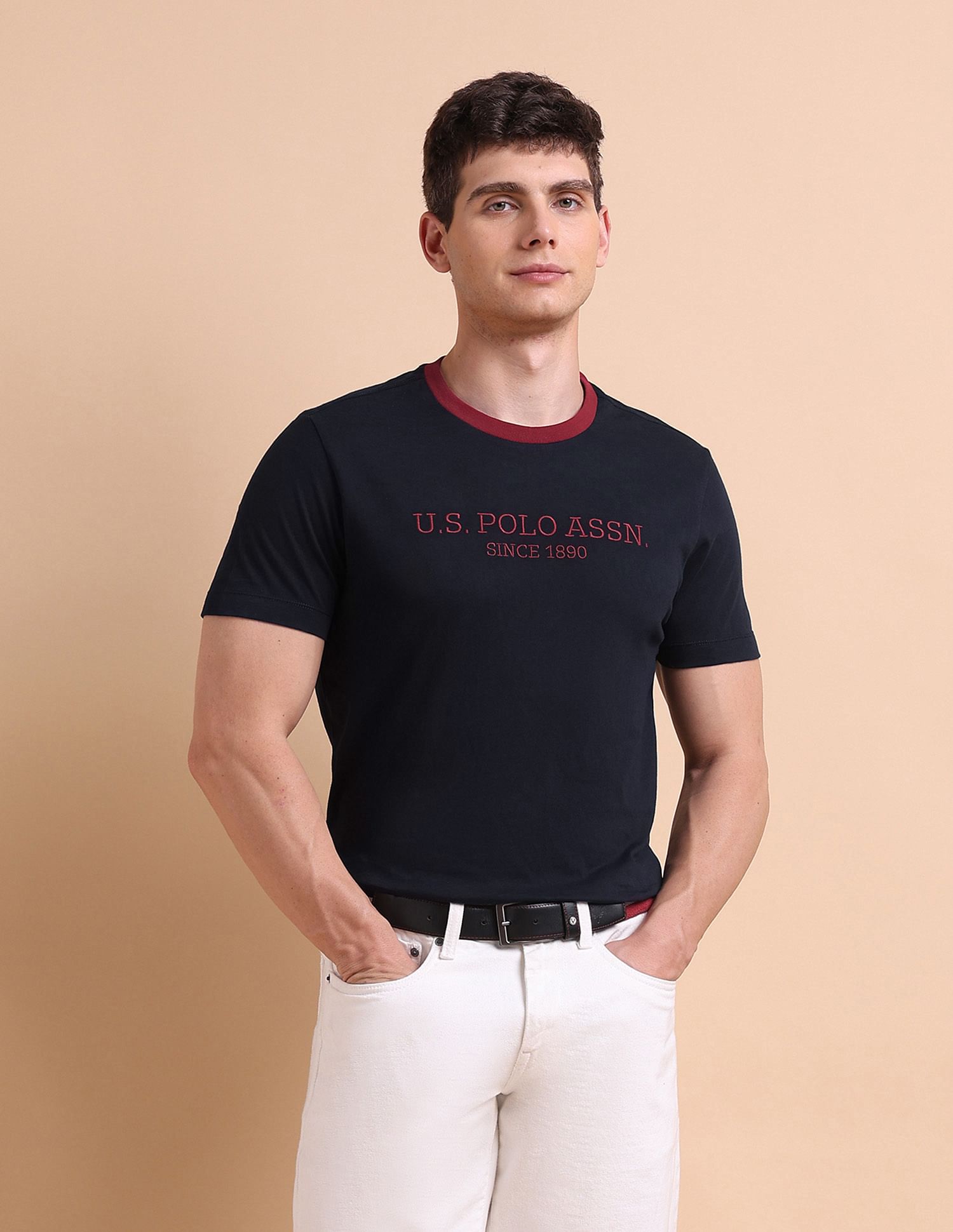 U.S. Polo Assn. Embroidered Logo T-Shirt