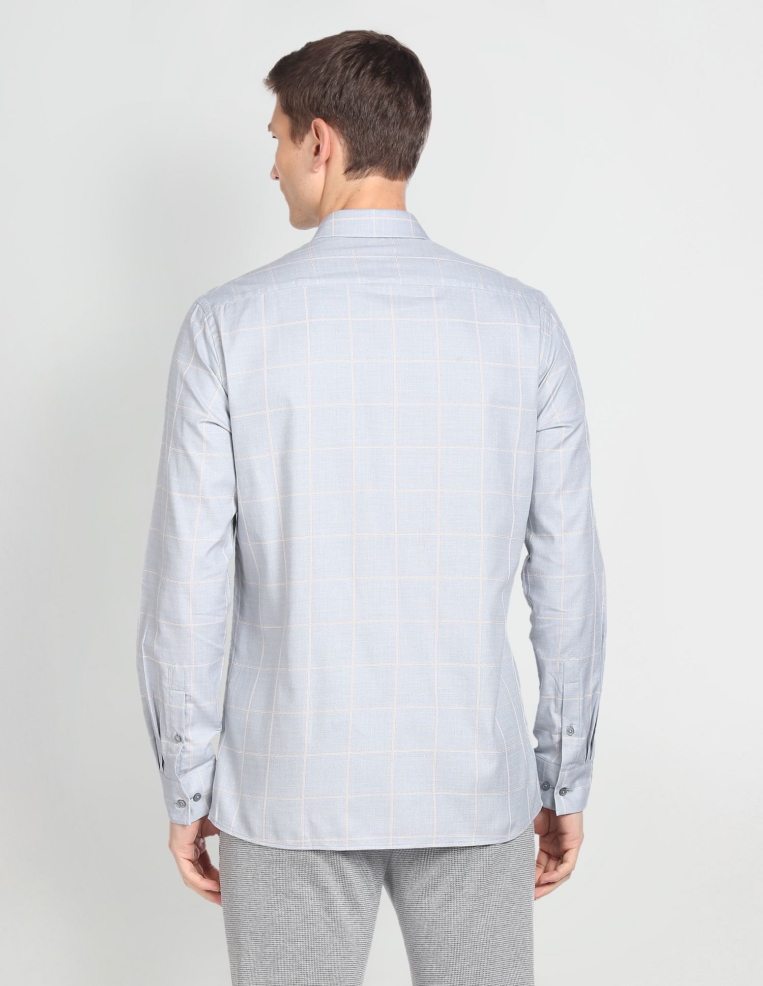 Arrow Windowpane Check Dobby Shirt