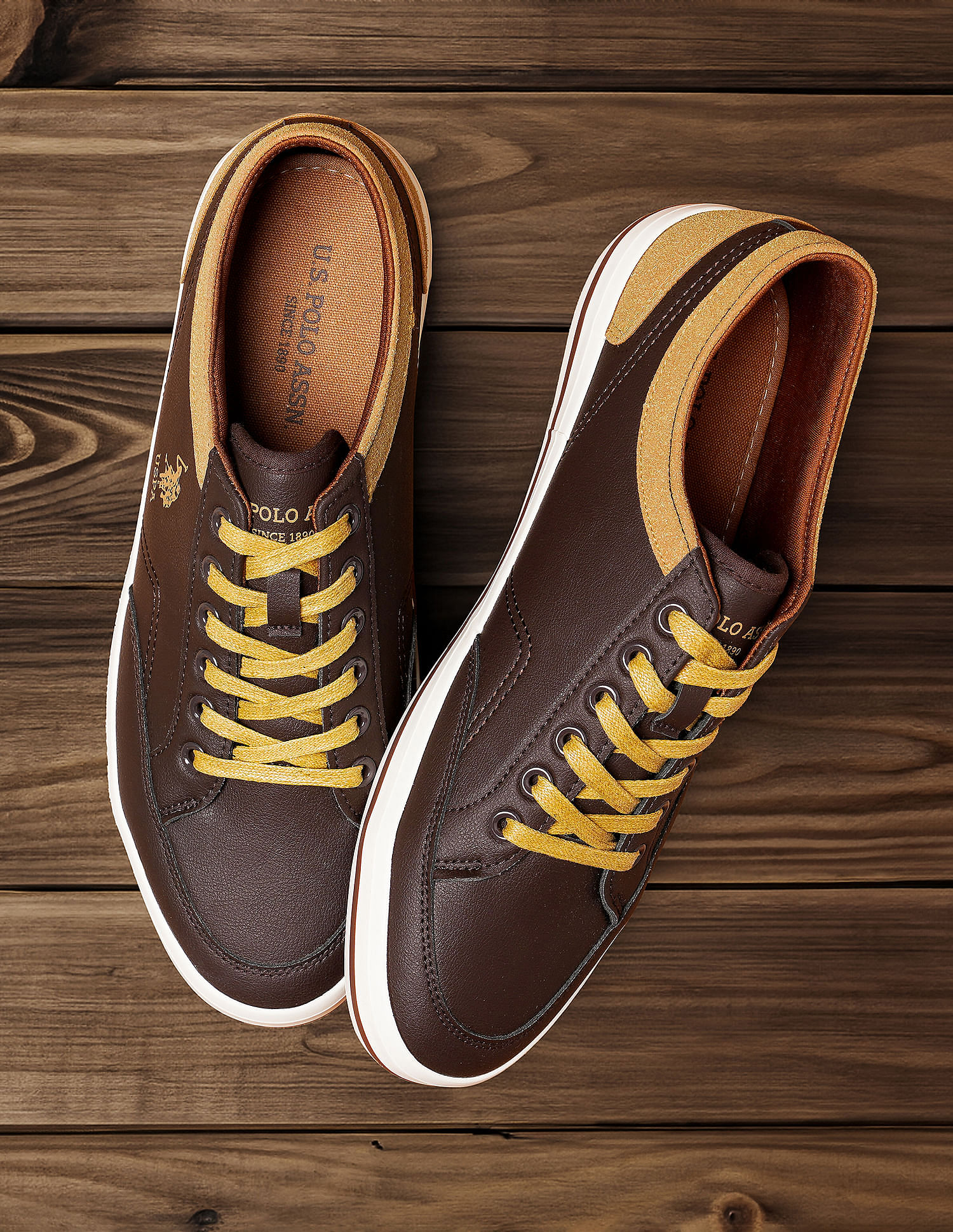 U.S. Polo Assn. Men Monton 9.0 Colourblocked Sneakers