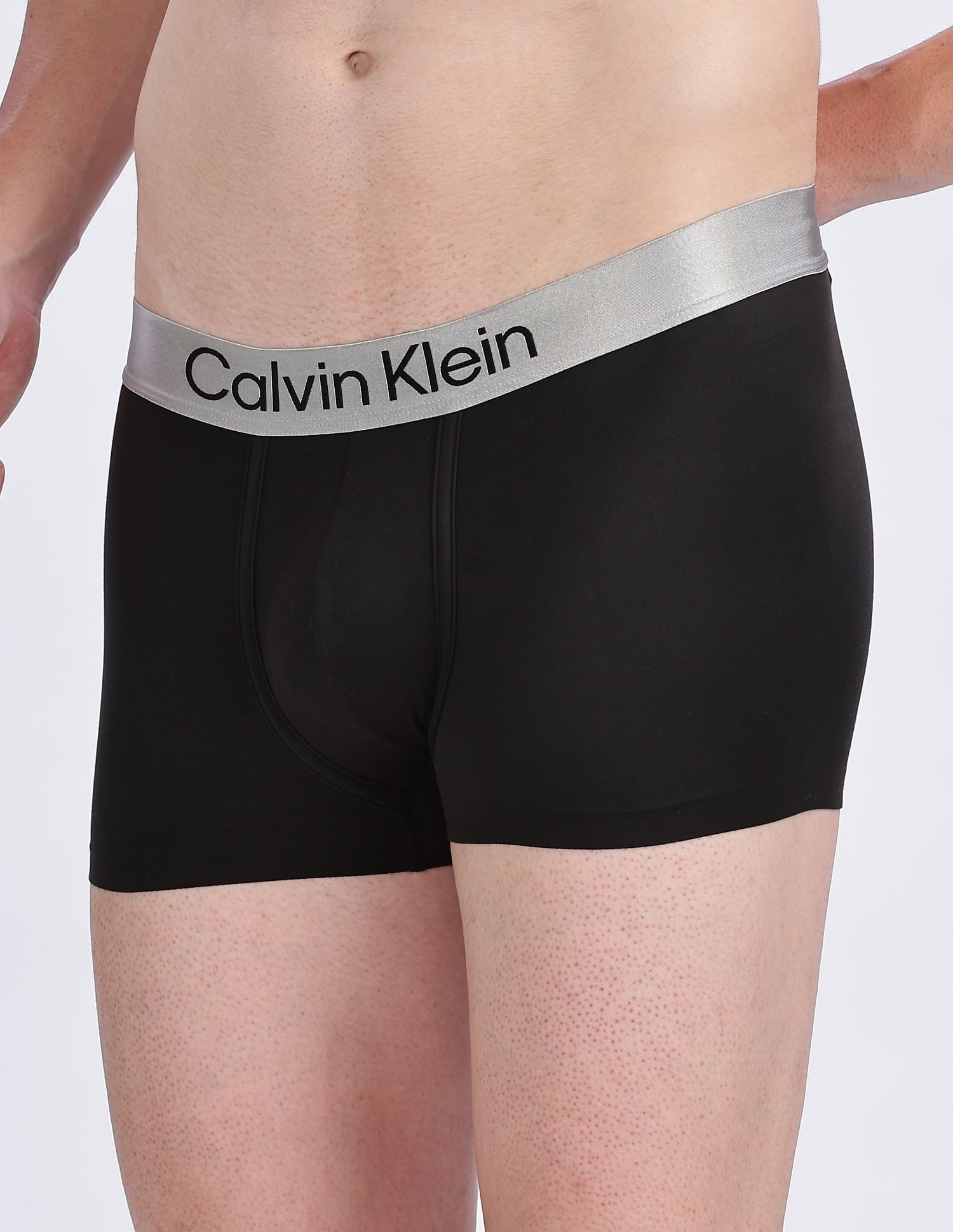 Calvin Klein Underwear Low Rise Solid Black Trunks