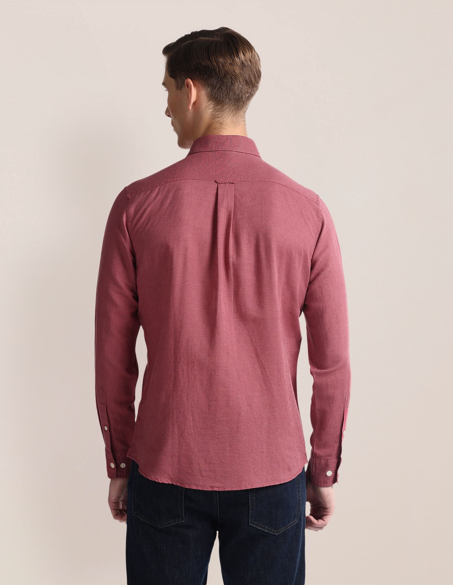 U.S. Polo Assn. Solid Tailored Regular Fit Shirt