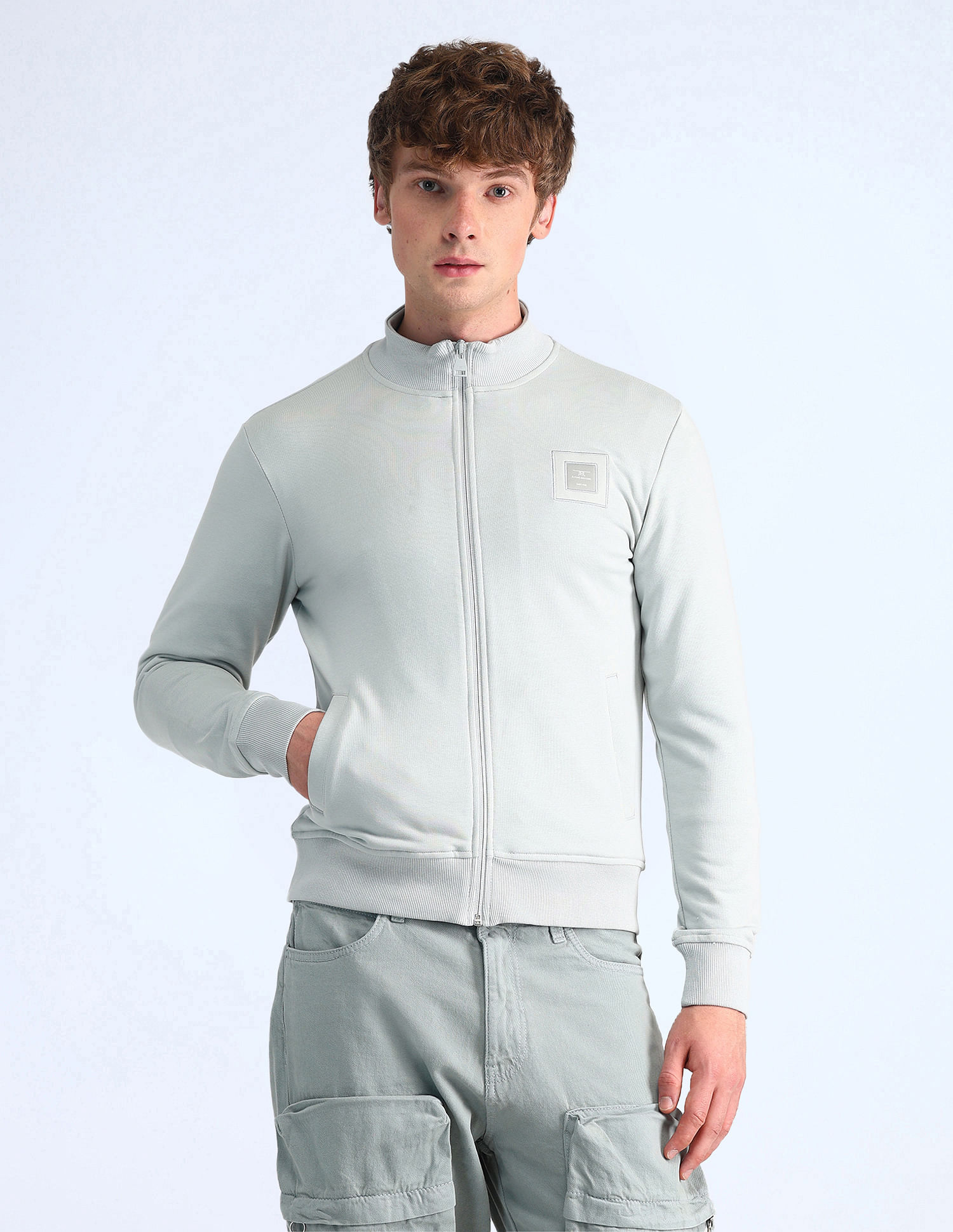 Flying Machine Pure Cotton Regular Fit Sweatshirt