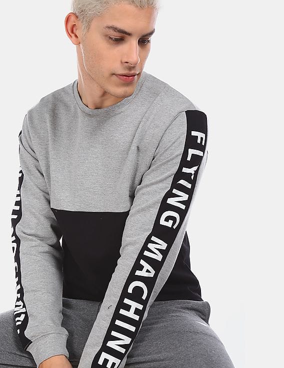Buy Flying Machine Men Light Grey And 