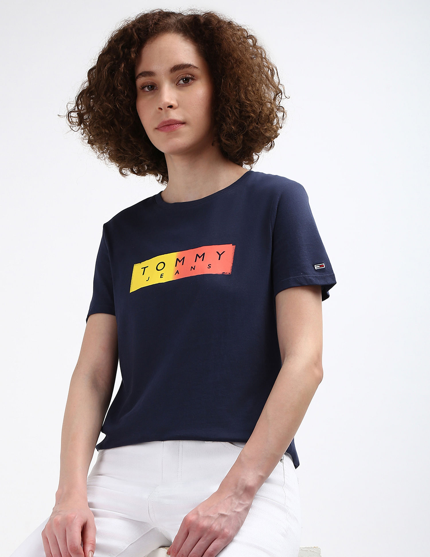 Tommy Hilfiger Brand Print Tyra T-Shirt