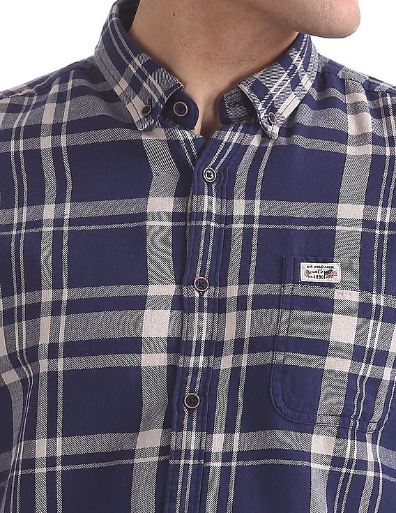 U.S. Polo Assn. Denim Co. Slim Fit Check Shirt