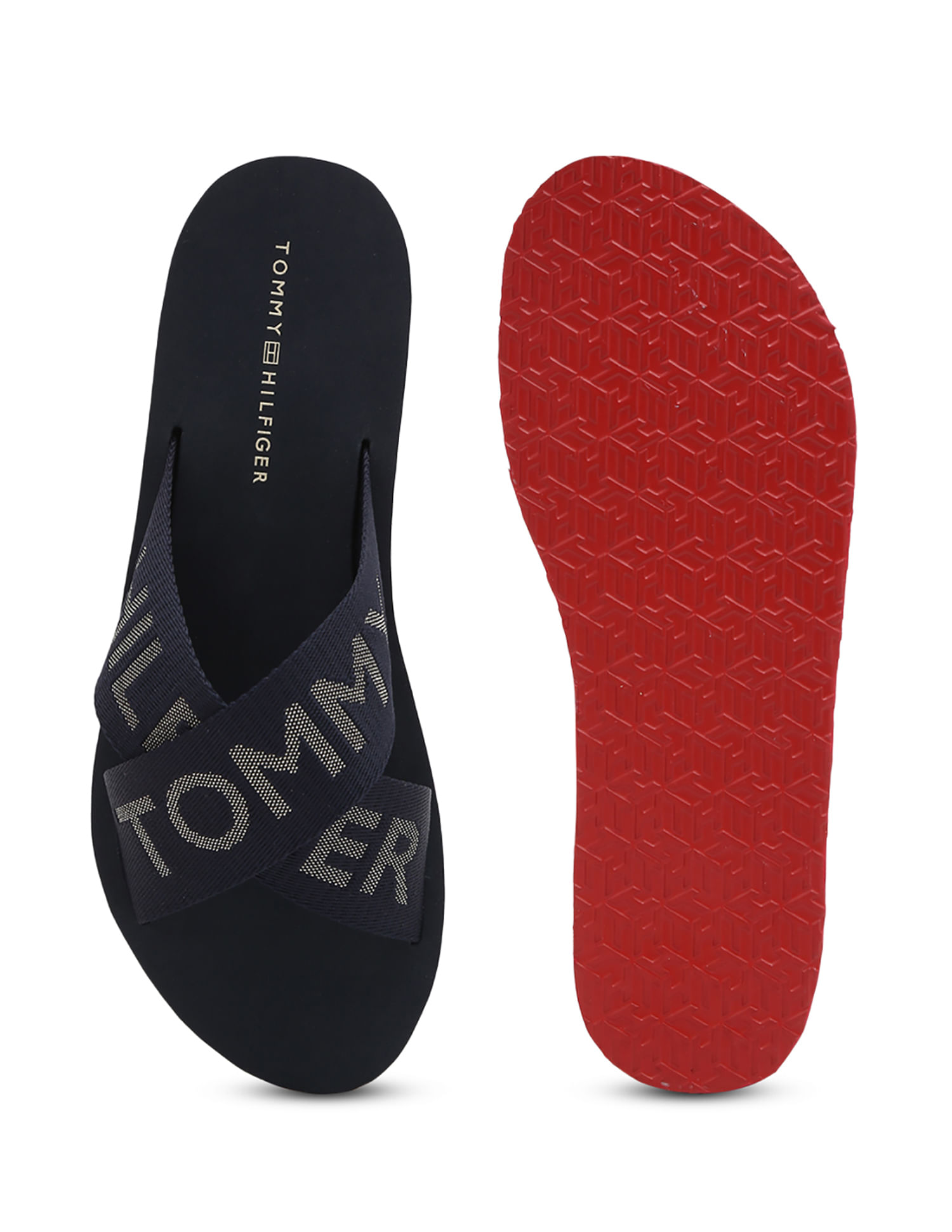 Buy Tommy Hilfiger Cross Strap Beach Sandal
