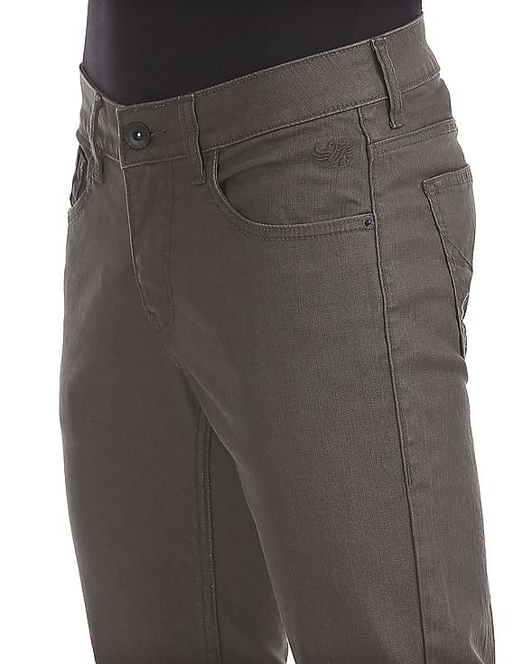 Flying Machine Michael Slim Tapered Fit Mid Rise Jeans