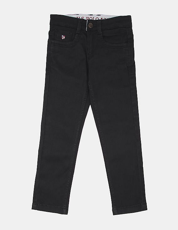 U.S. Polo Assn. Kids Rinsed Slim Fit Jeans