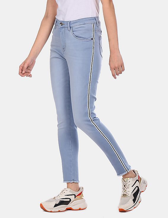 U.S. Polo Assn. Women High Rise Super Skinny Fit Jeans