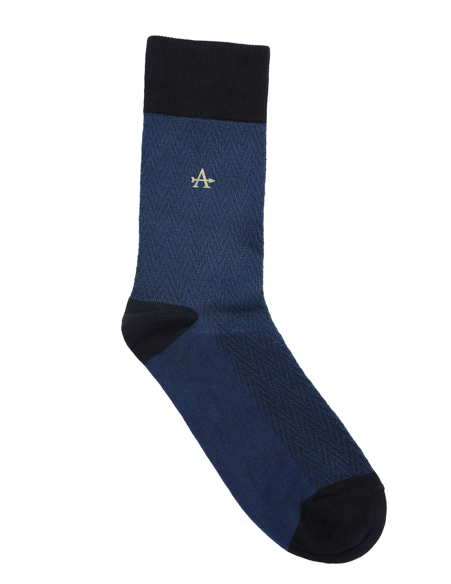 Arrow Chevron Printed Full Length Cotton Socks - Pack Of 1
