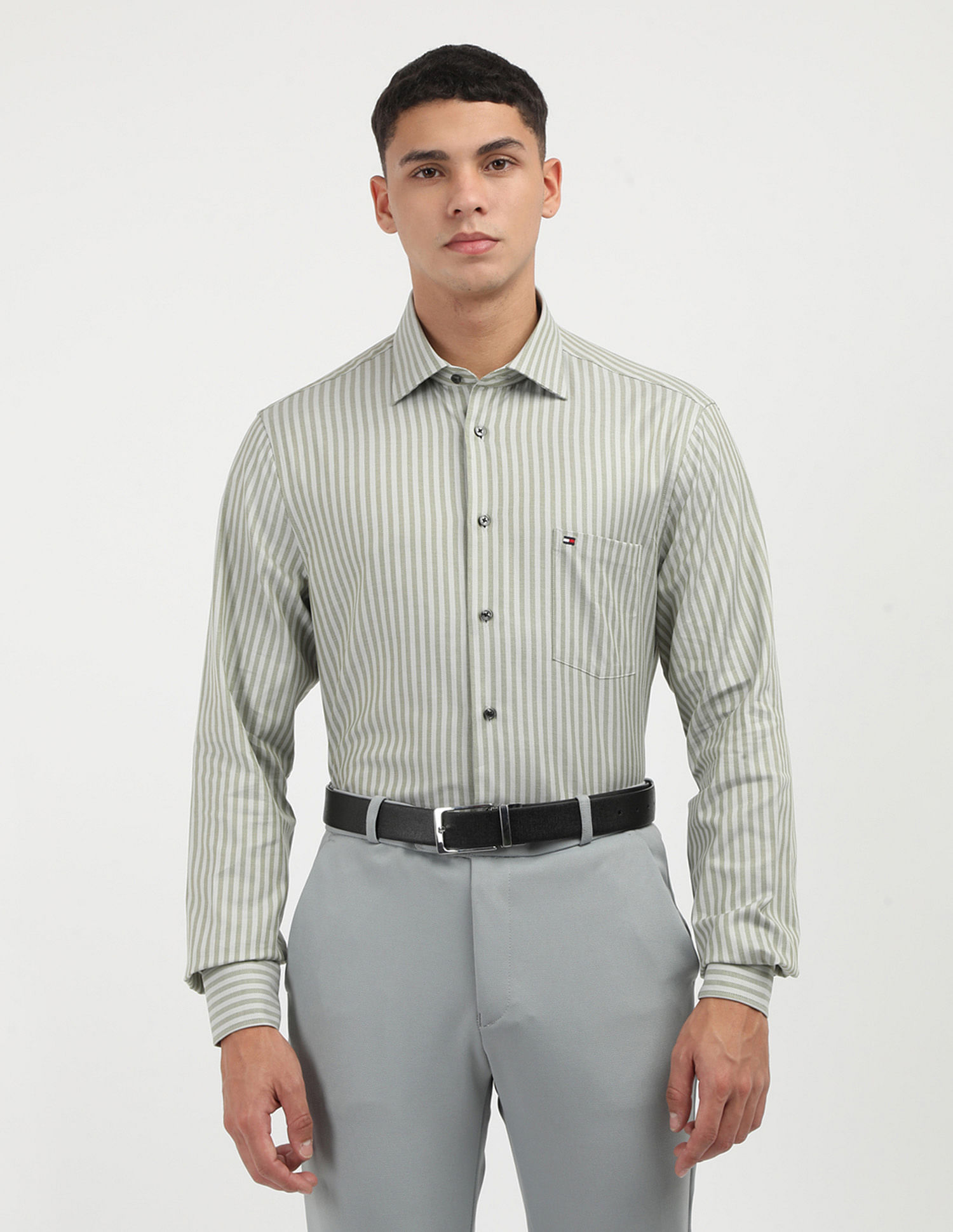 Tommy Hilfiger Decorative Dobby Regular Fit Shirt
