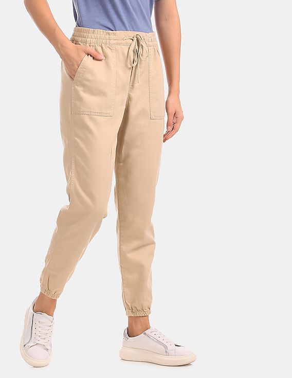 Chino joggers women Clearance