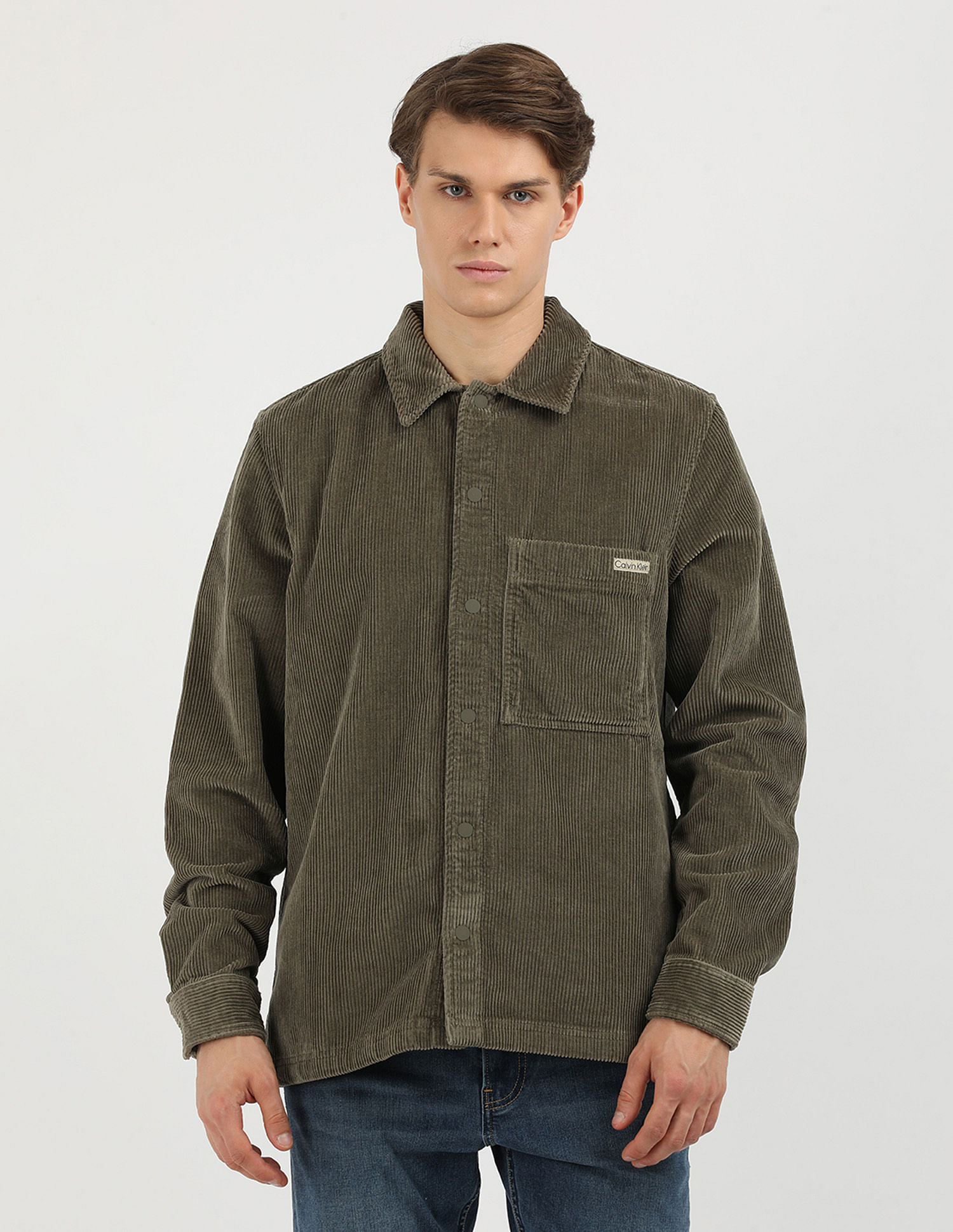 Calvin Klein Jeans Corduroy Relaxed Fit Shirt