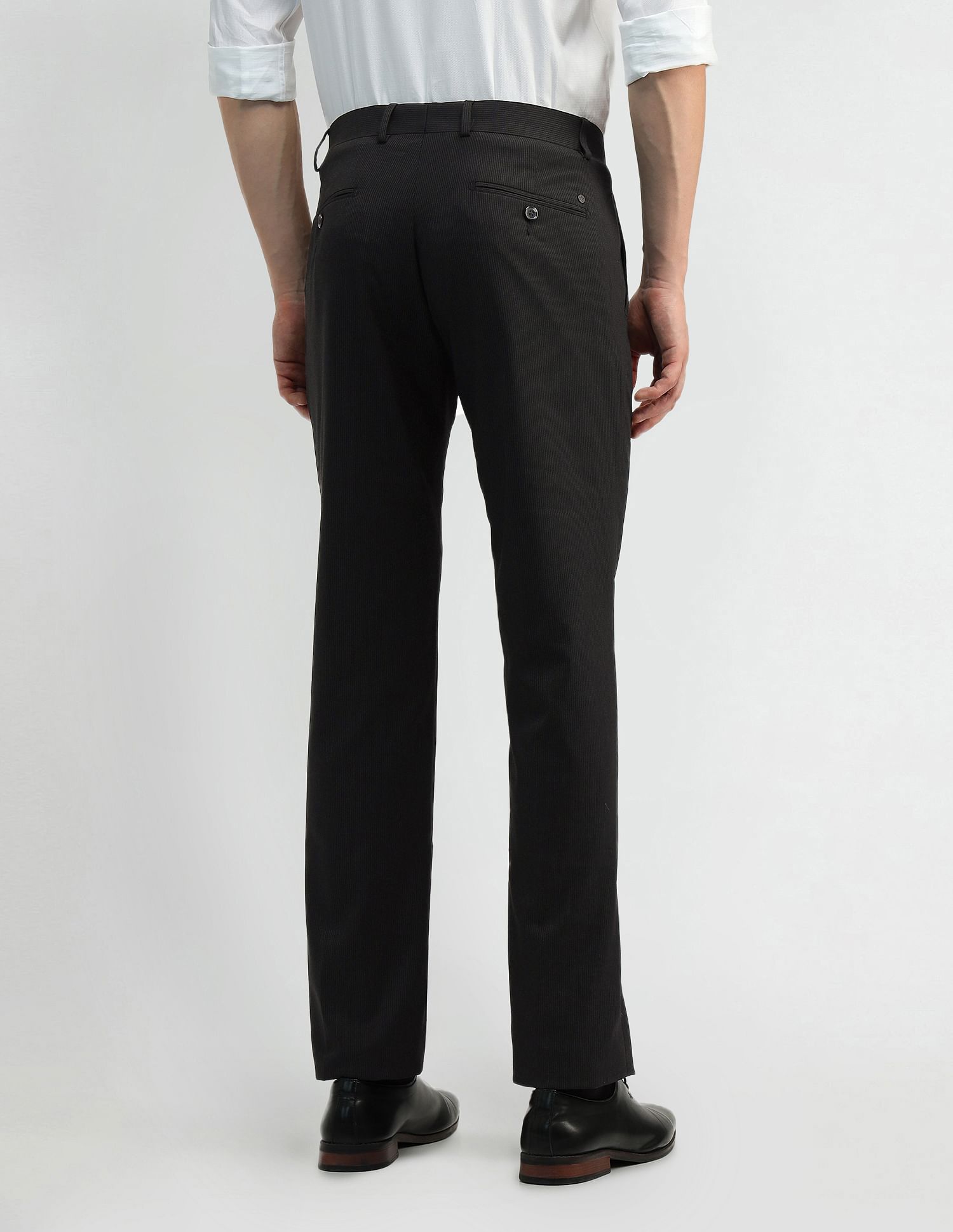 Arrow Mid Rise Tapered Fit Trousers