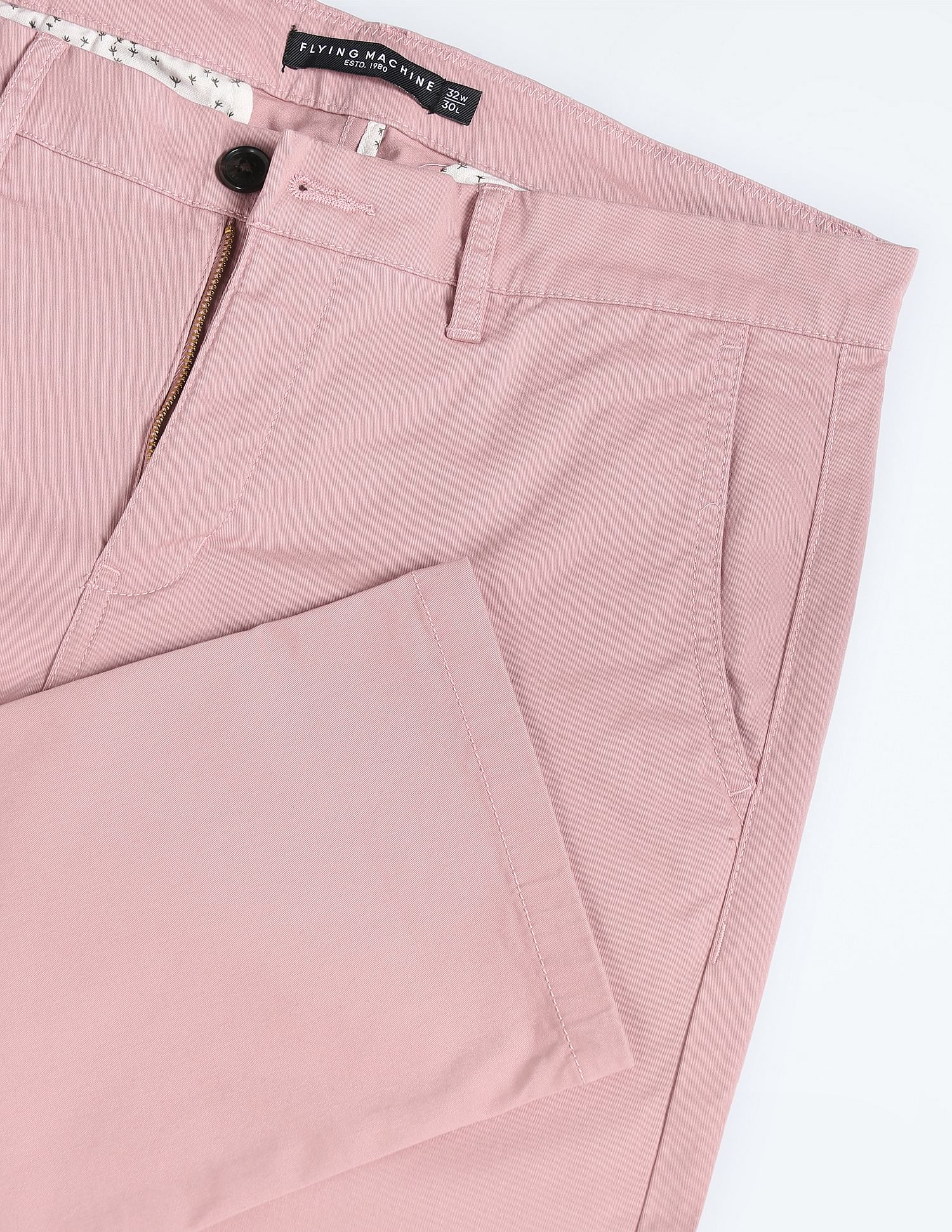 Flying Machine Solid Twill Chinos