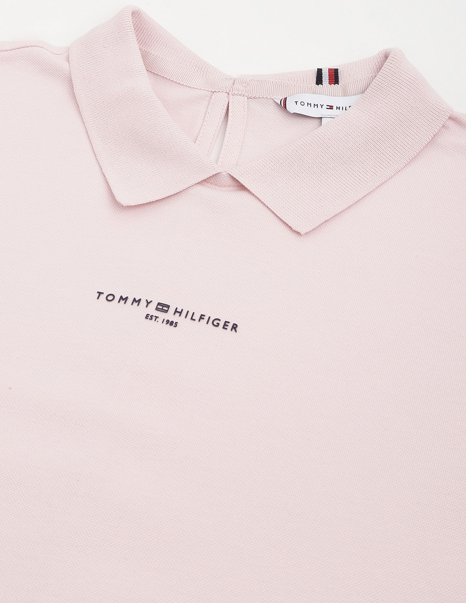 Tommy Hilfiger Organic Cotton Solid Polo Shirt
