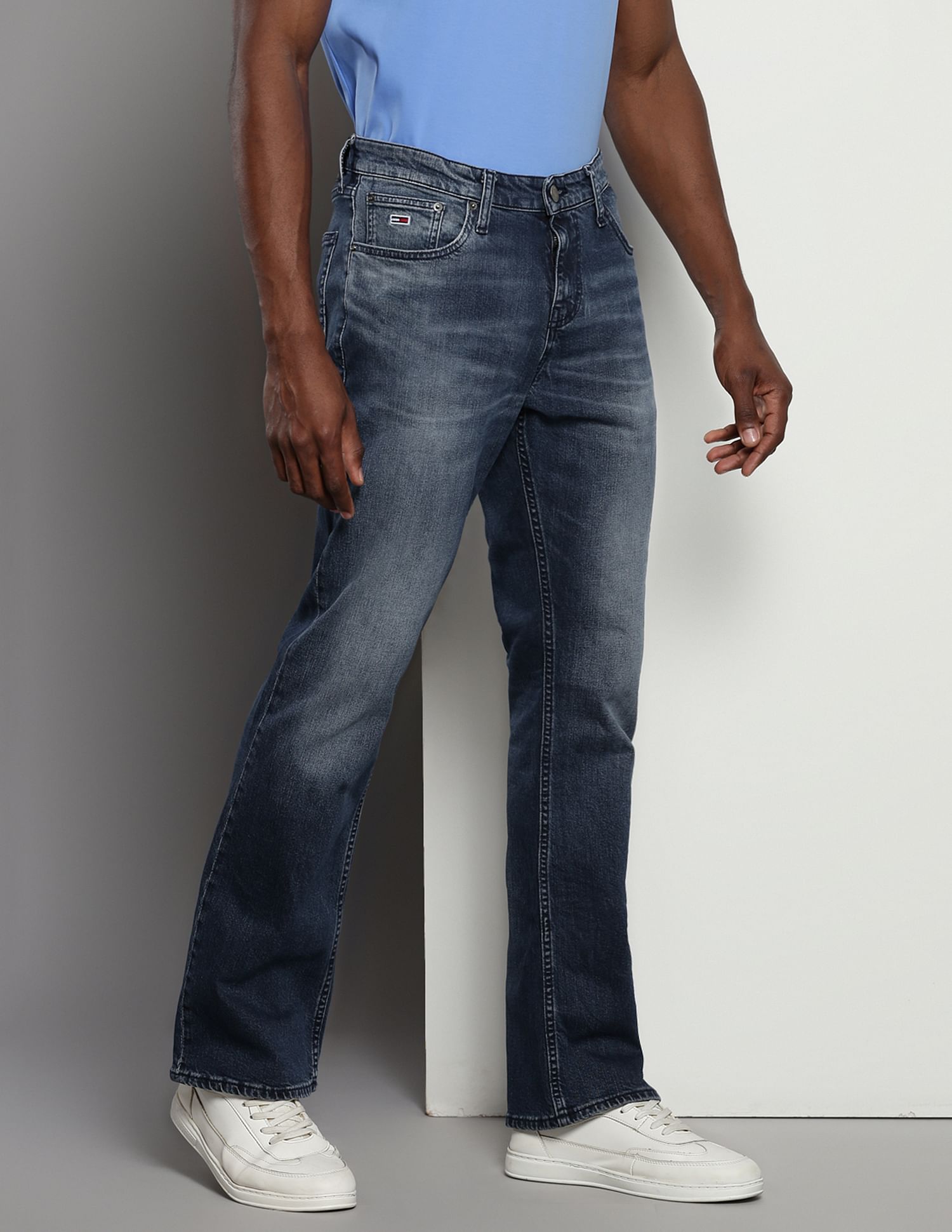 Tommy Hilfiger Recycled Cotton Bootcut Jeans