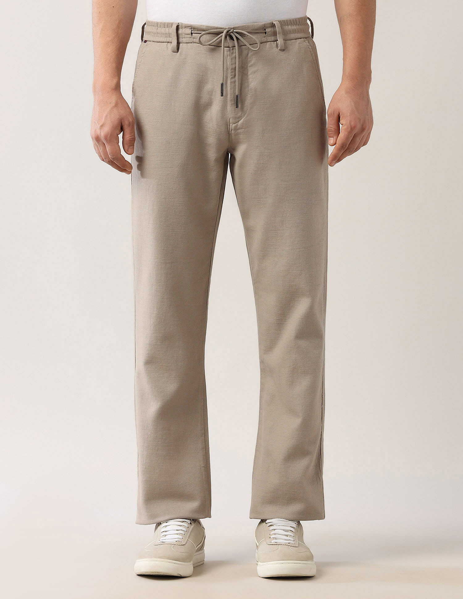 Arrow Sport Straight Fit Night Is Young Trousers