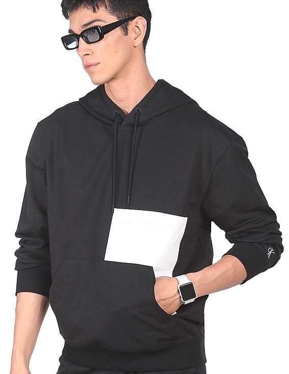 Colourblock Hoodie Calvin Klein Color Block Sweatshirt Buy Calvin
