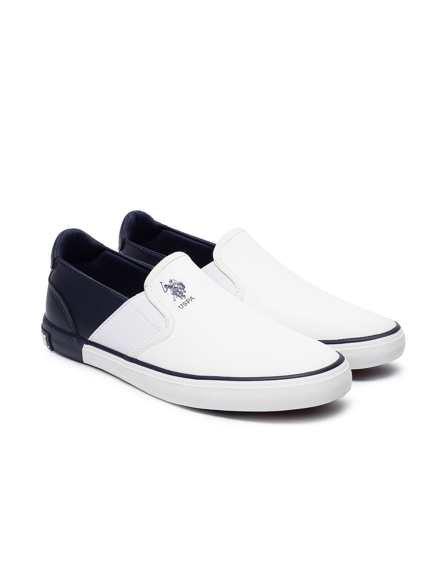 U.S. Polo Assn. Men Lanap 2.0 Colourblocked Slip-on Shoes