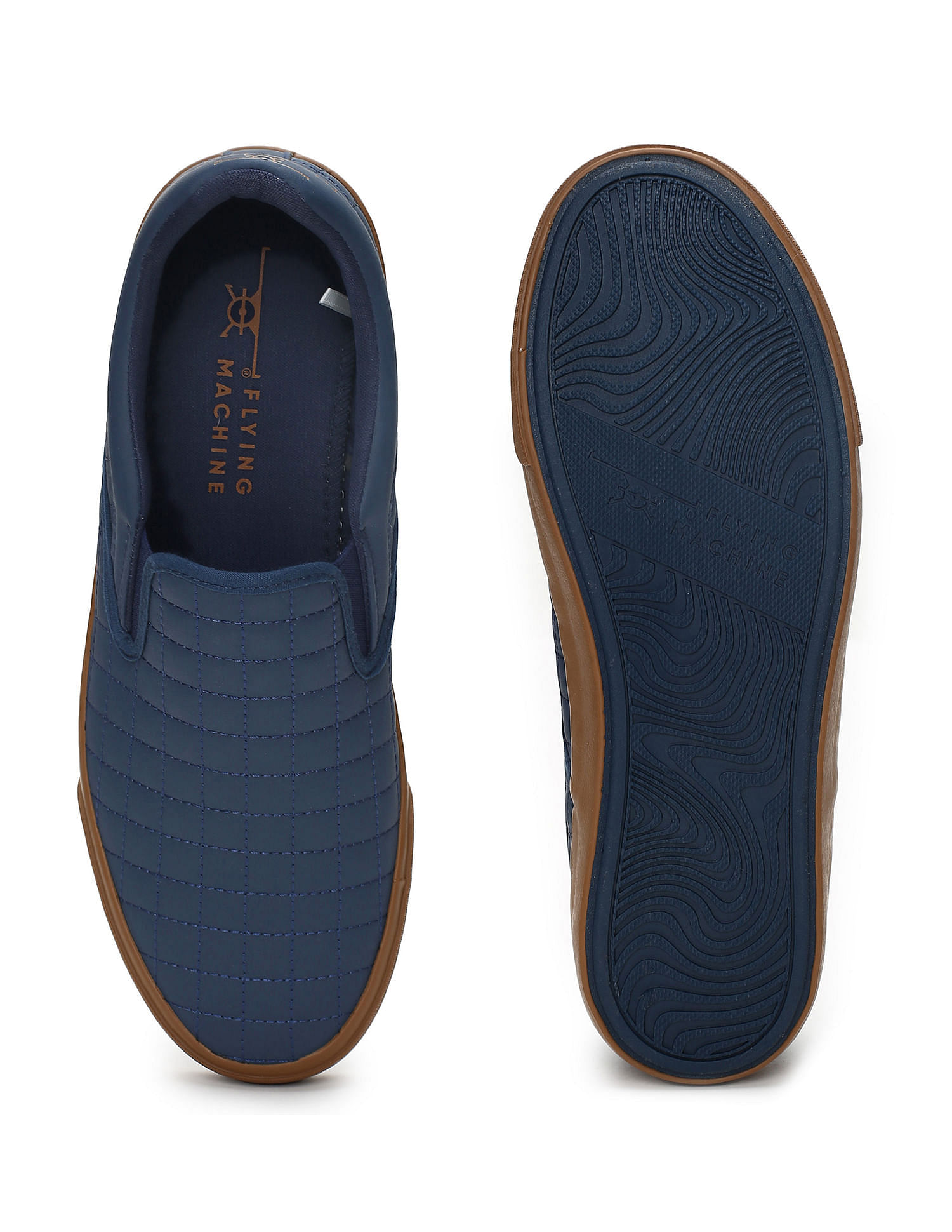 Flying Machine Men Solid Datroit 2.0 Slip On Shoes