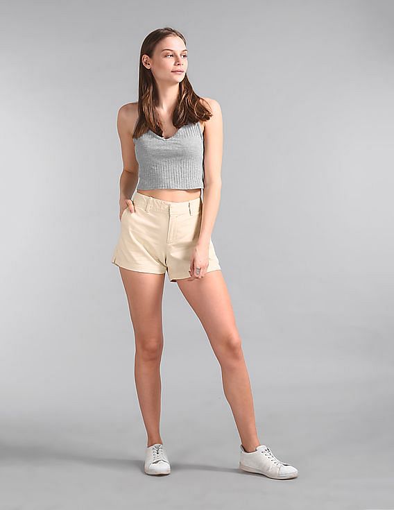 ショートパンツ Off-White Woman Short Lilac OWYC016S24DEN001 3600 A75130006-dynamic1-pdp?$