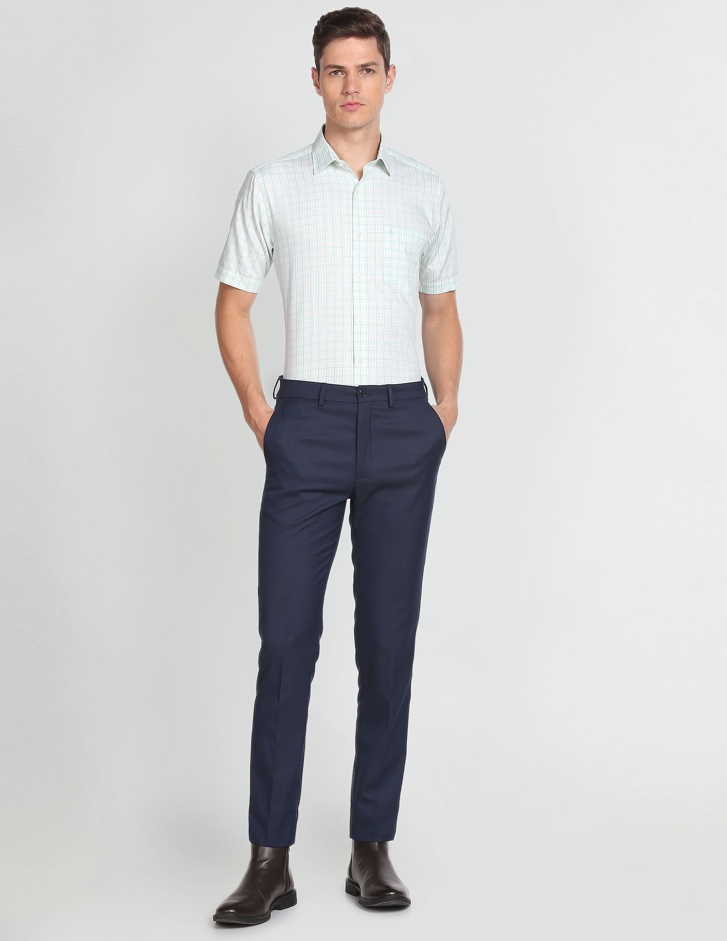 Arrow Tartan Check Twill Shirt