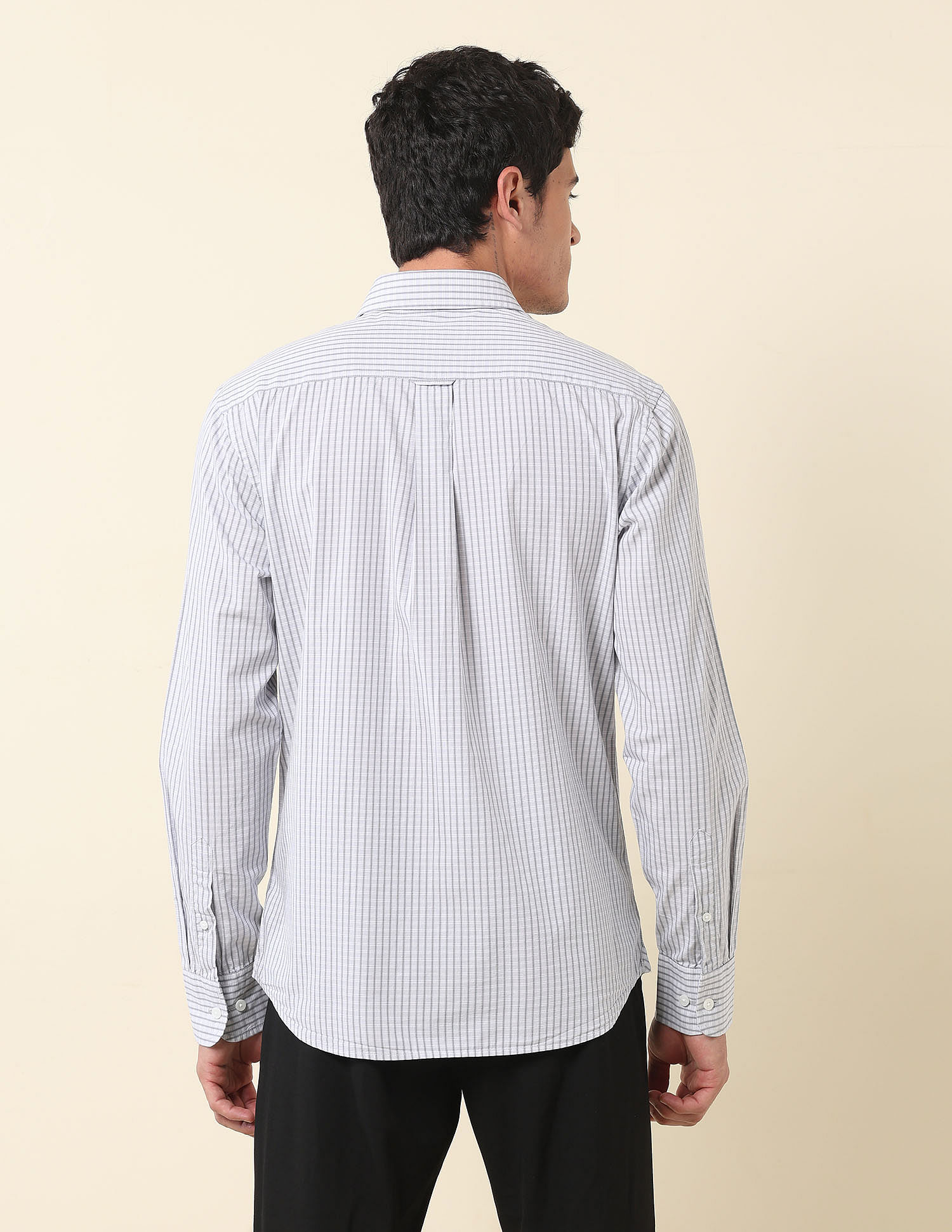 U.S. Polo Assn. Graph Checked Pure Cotton Shirt