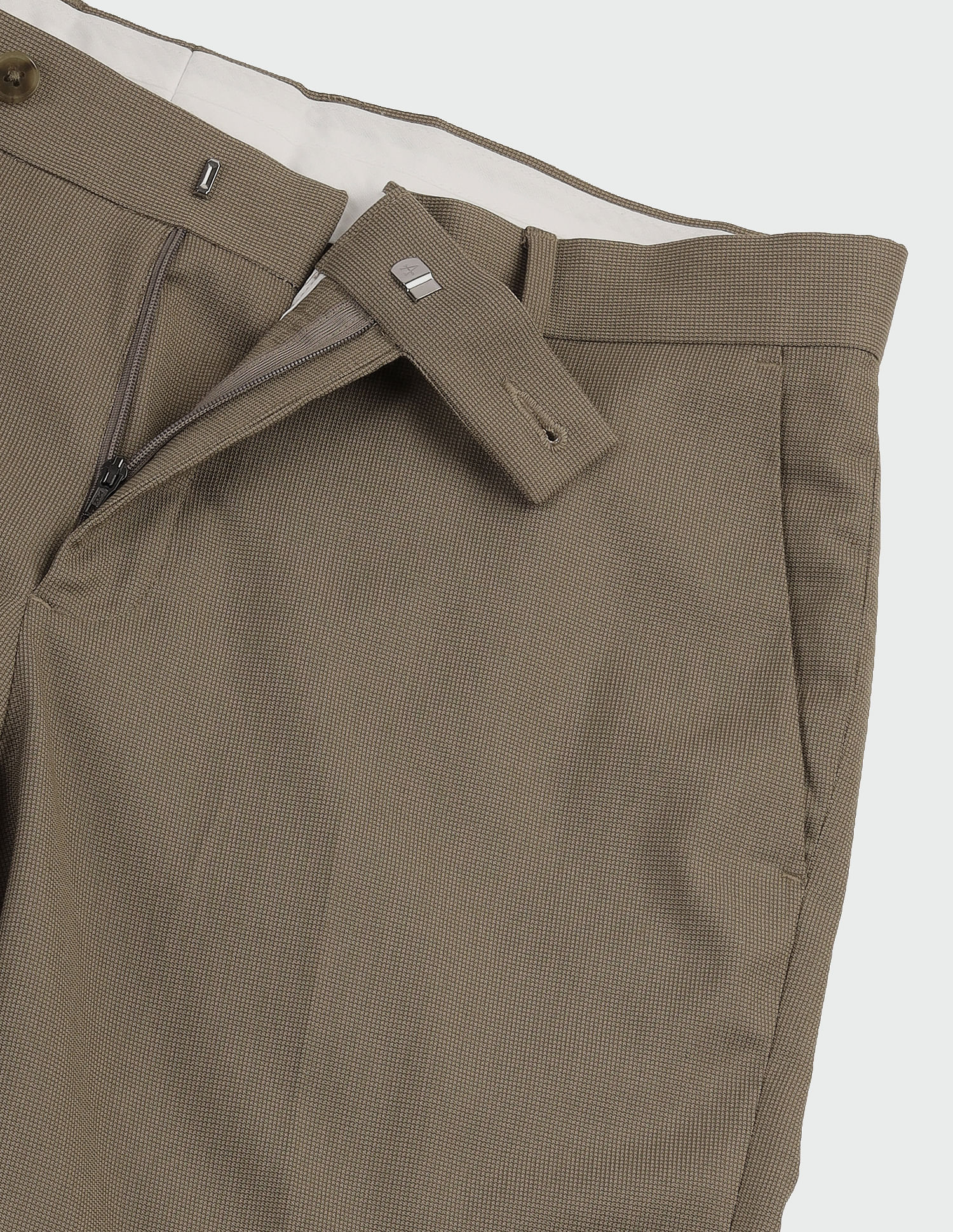 Arrow Tailored Fit Dobby Trousers
