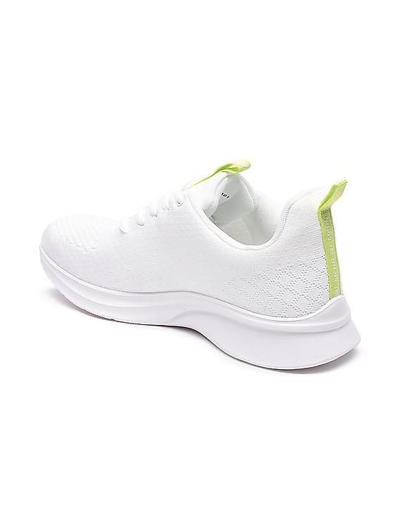 Flying Machine Men Round Toe Solid Brodie 2.0 Sneakers