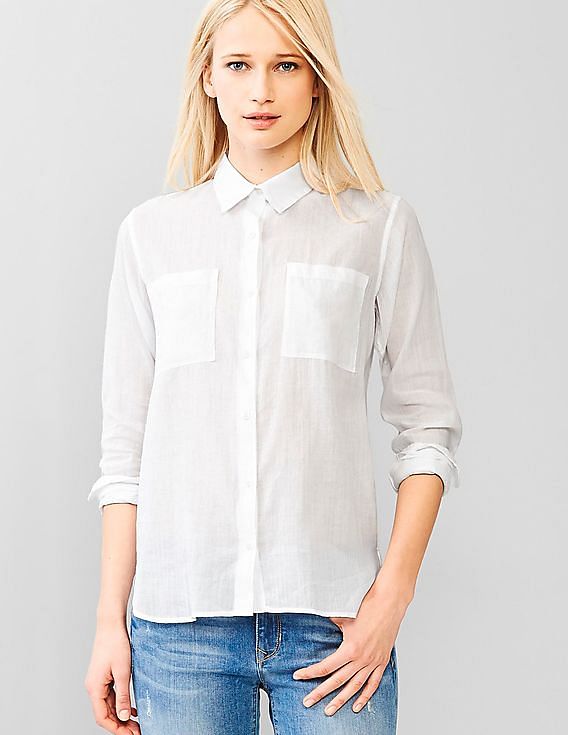 Gap womens sale button down shirts