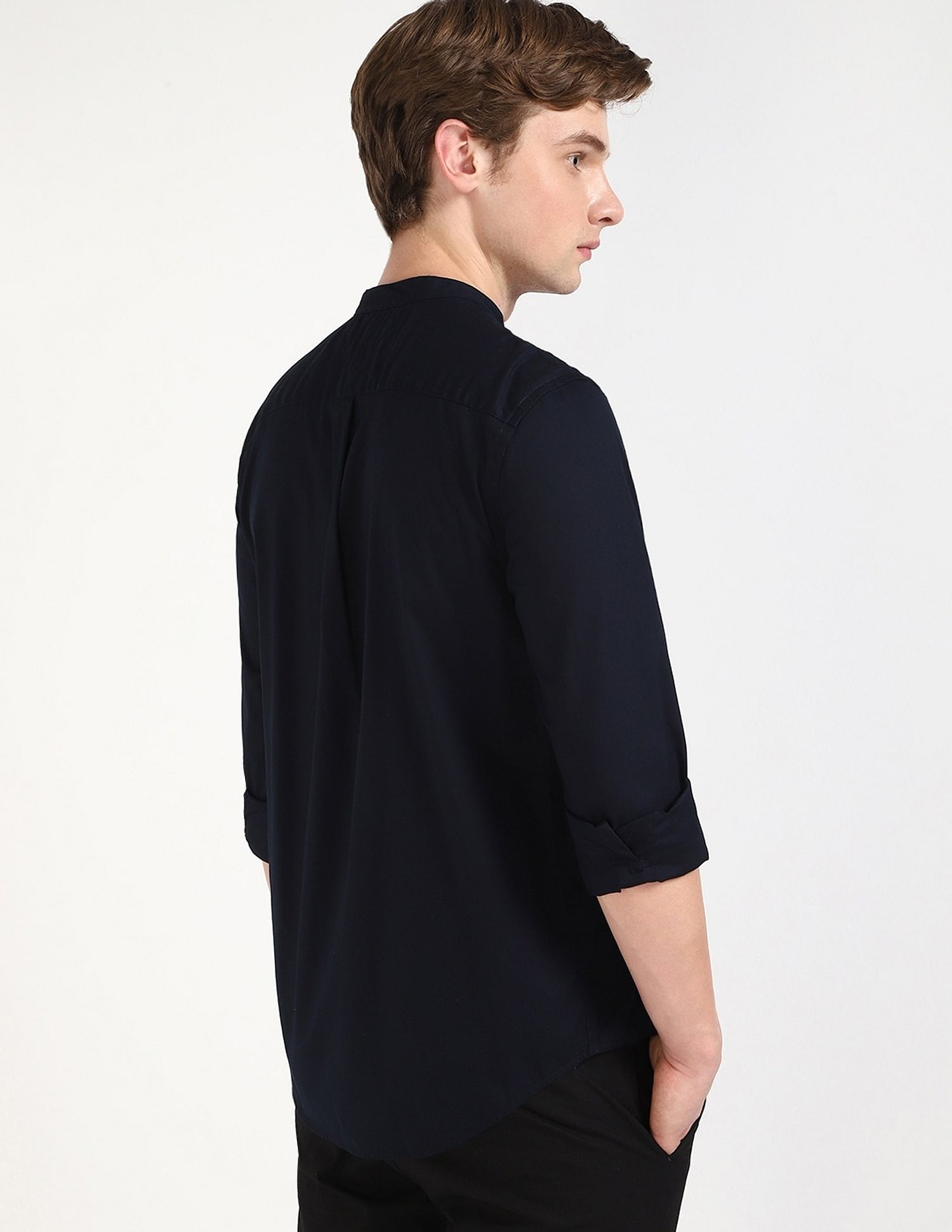 Tommy Hilfiger Solid Regular-Fit Poplin Woven Shirt