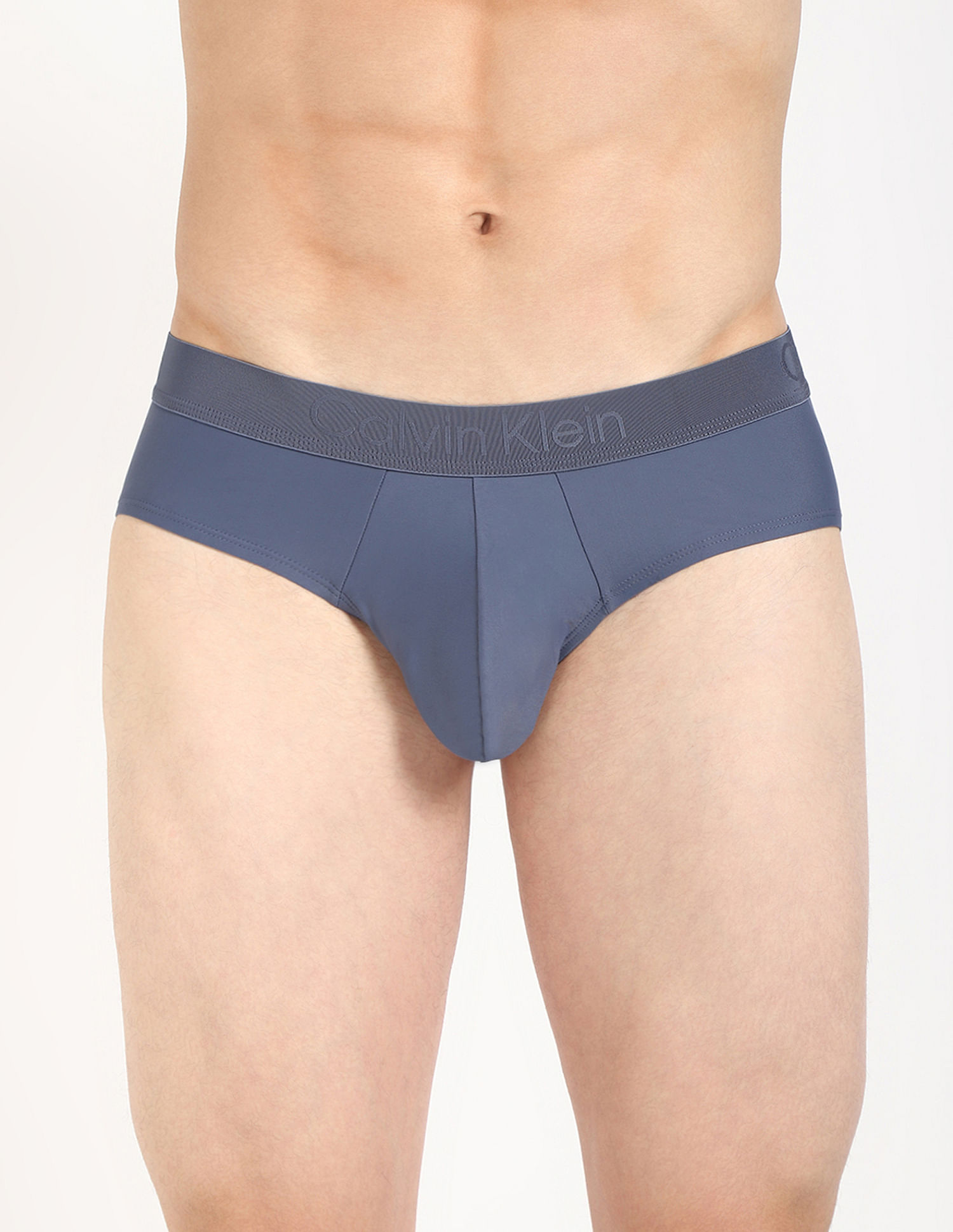 Calvin Klein Underwear Blue Solid Innerwear Bottom Comfort