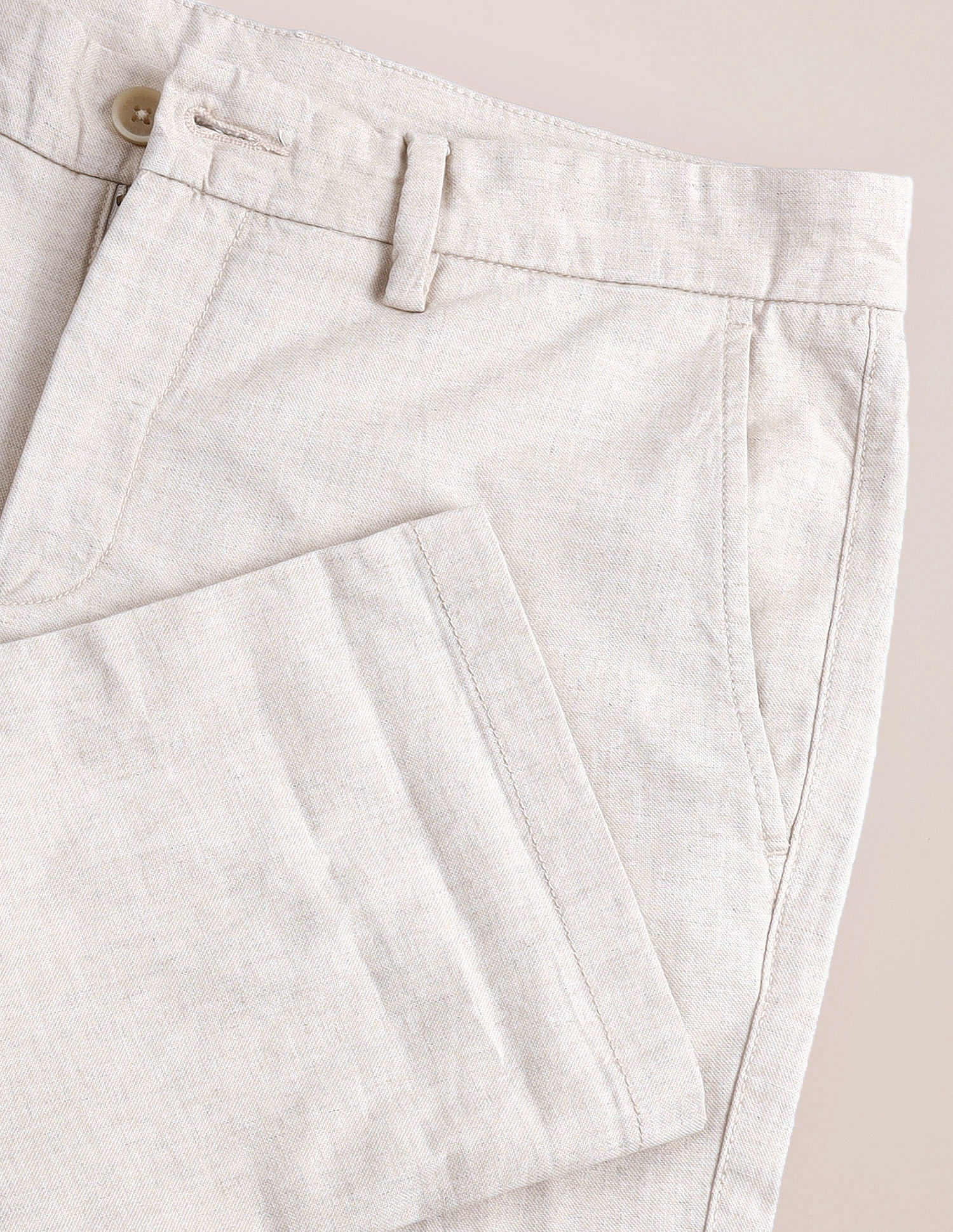 U.S. Polo Assn. Cotton Linen Heathered Trousers