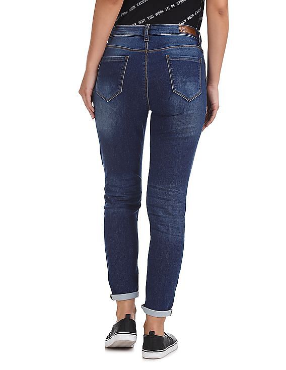 Flying Machine Women Veronica Skinny Fit Stone Wash Jeans