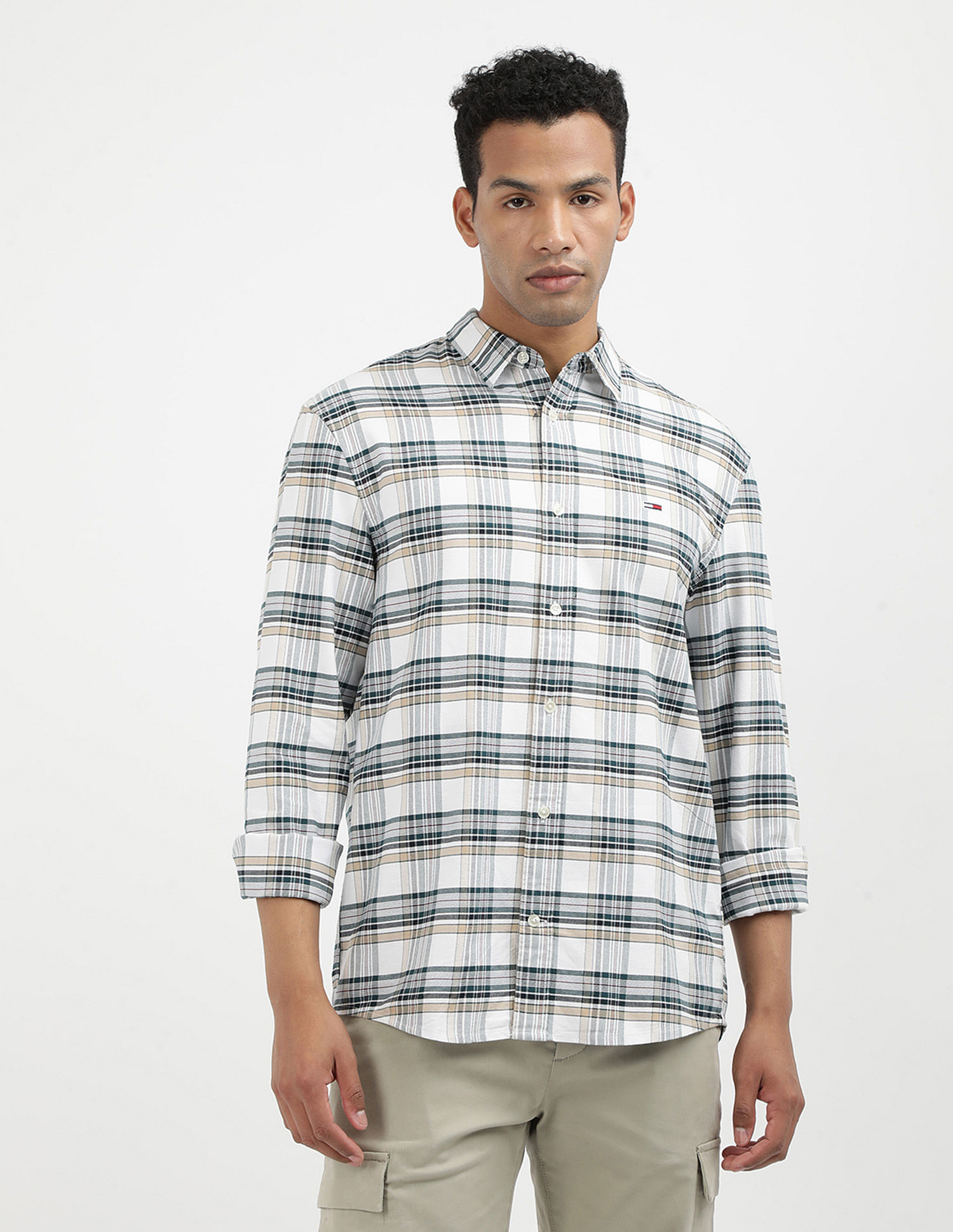 Tommy Hilfiger Regular Oxford Tartan Check Shirt