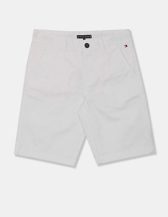 Kids white sale chino shorts