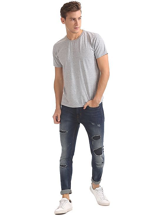 Aeropostale Super Skinny Fit Ripped Jeans
