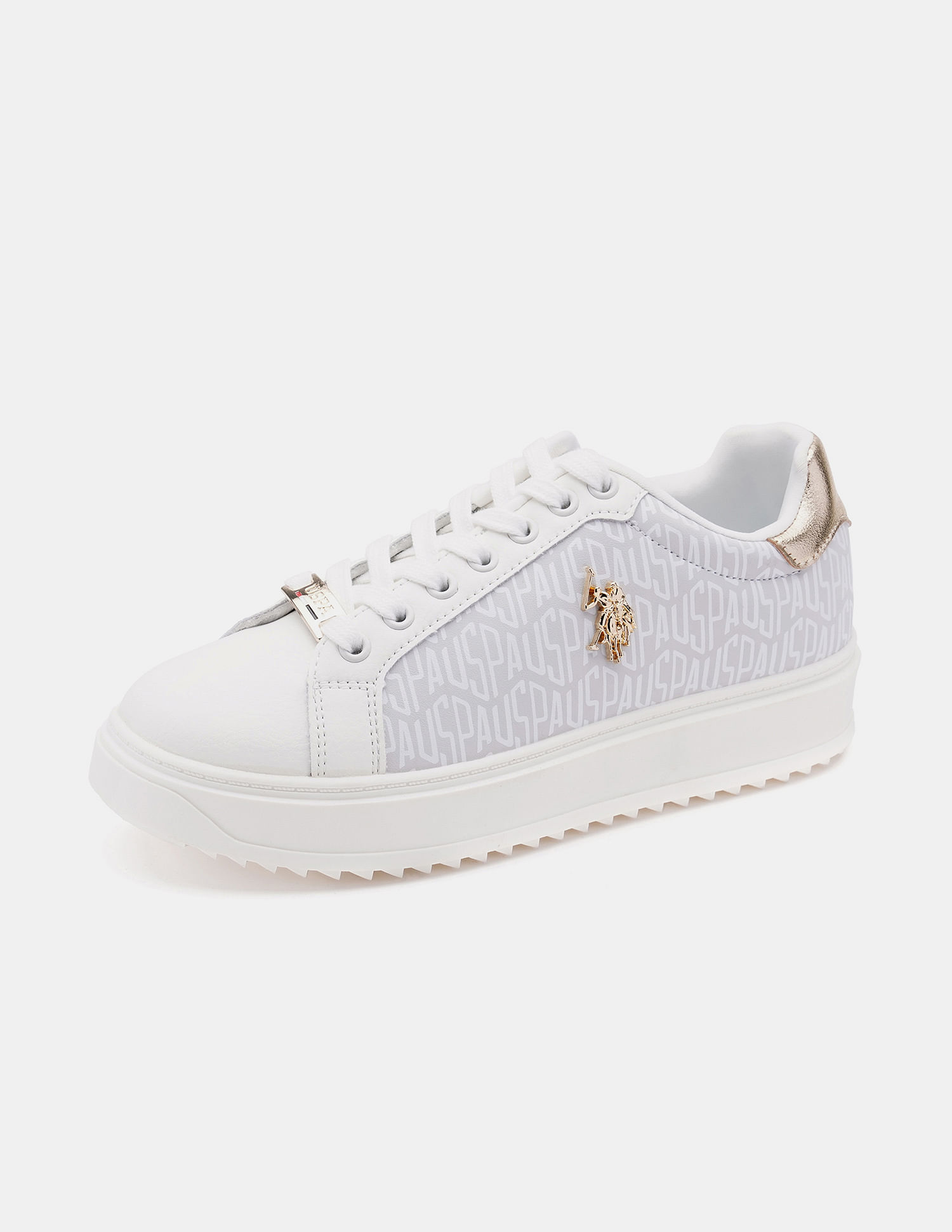 U.S. Polo Assn. Women Narcisa Brand Printed Sneakers
