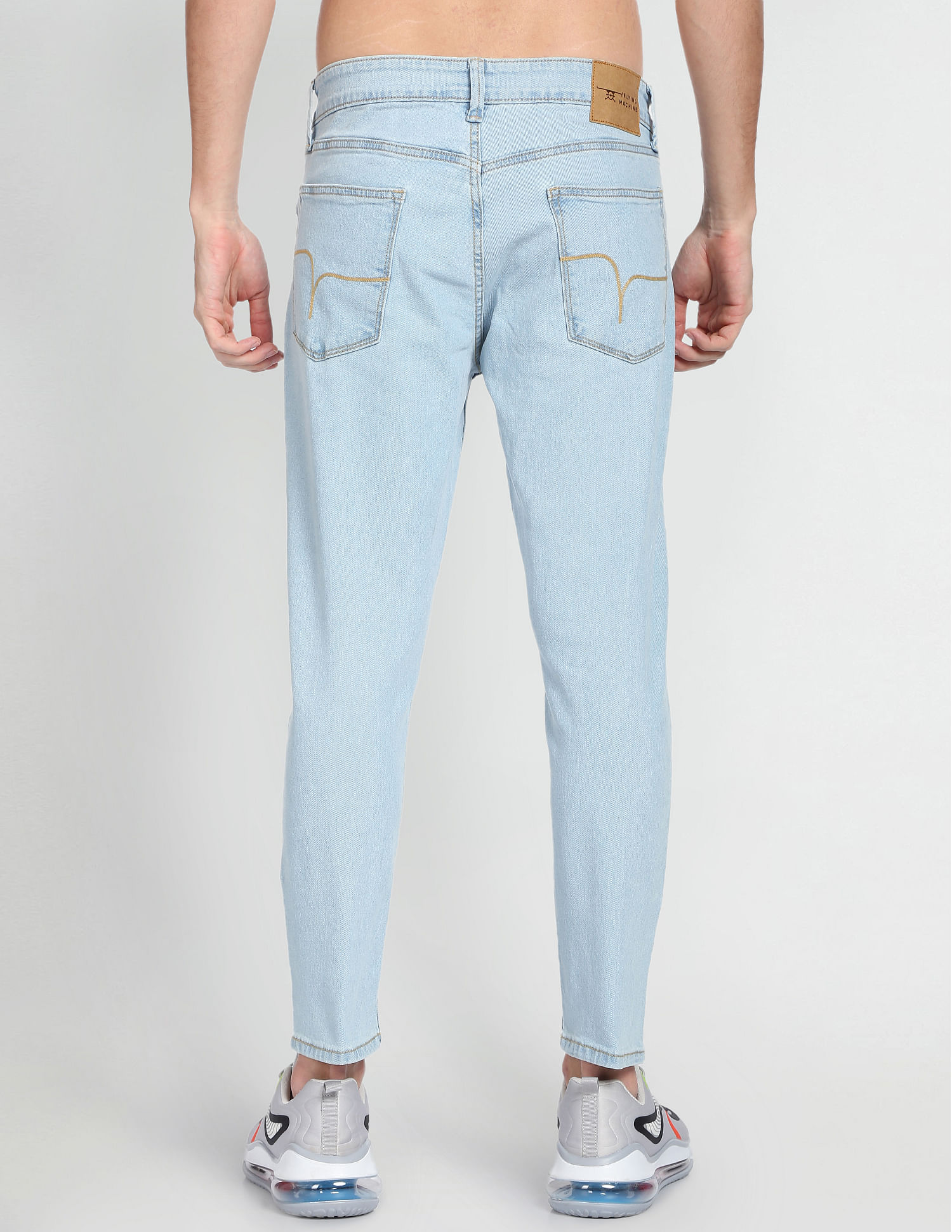 Flying Machine High Rise Mankle Slim Fit Jeans